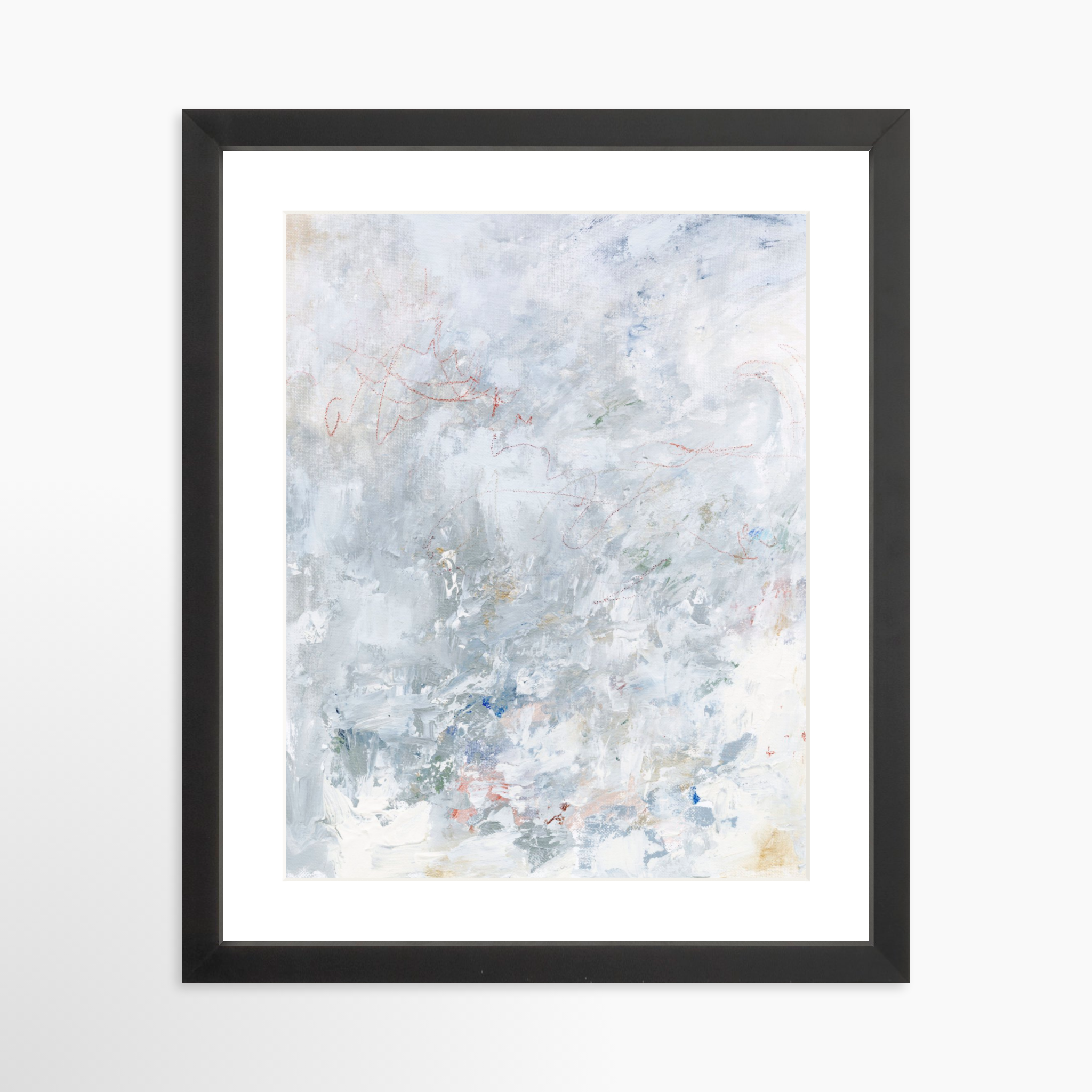 11x14 / Black Frame + White Mat