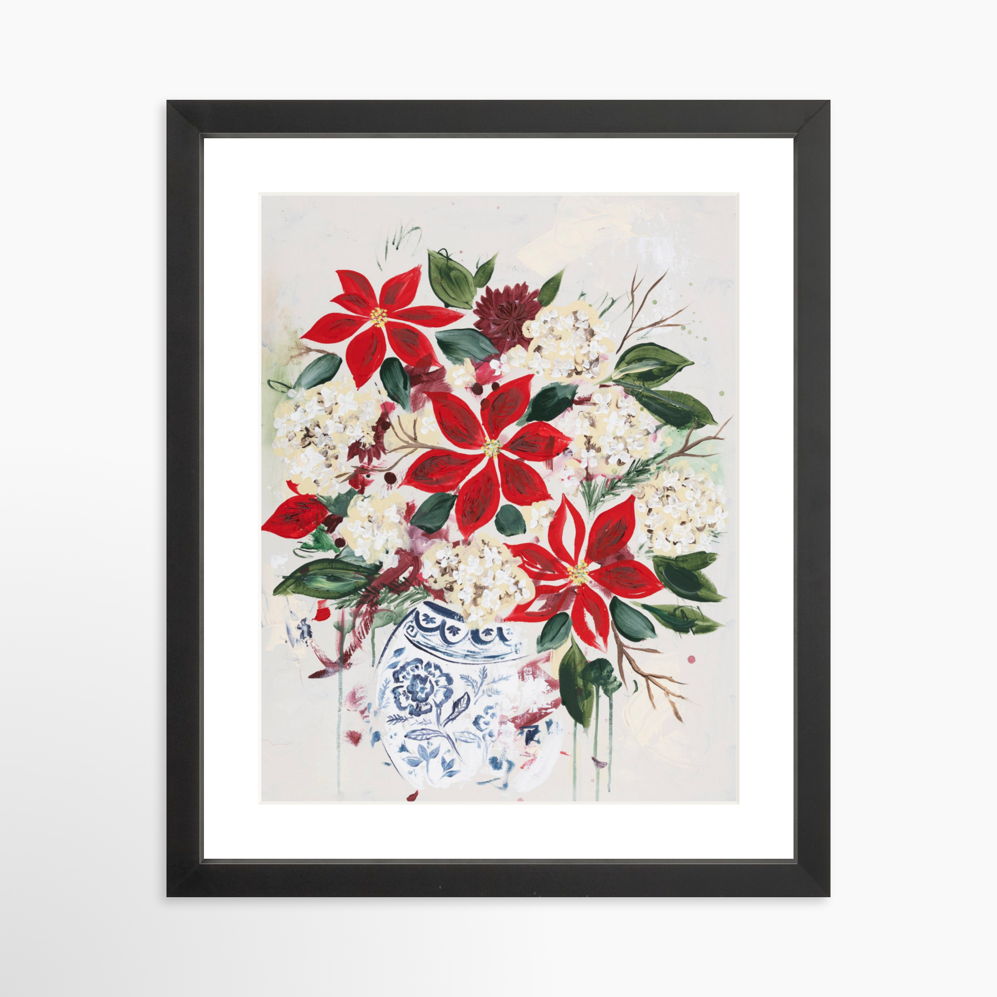 11x14 / Black Frame + White Mat