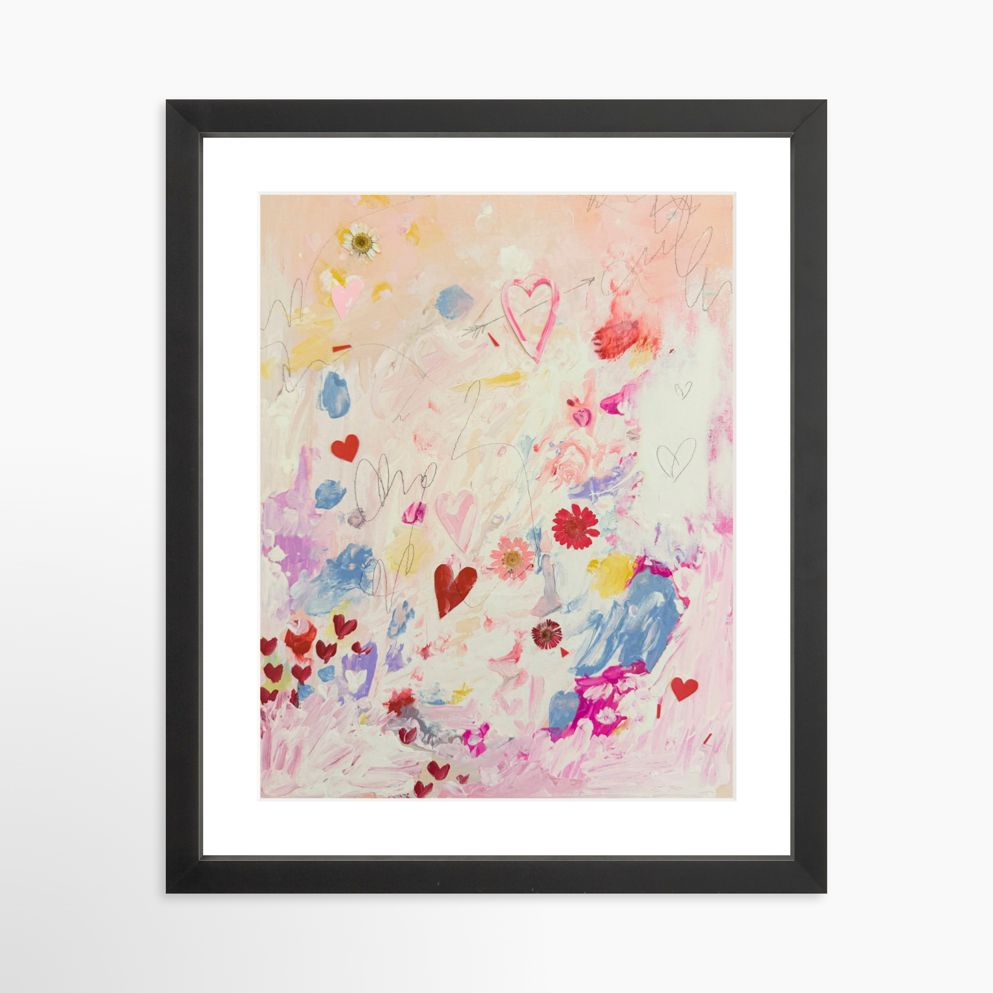 11x14 / Black Frame + White Mat