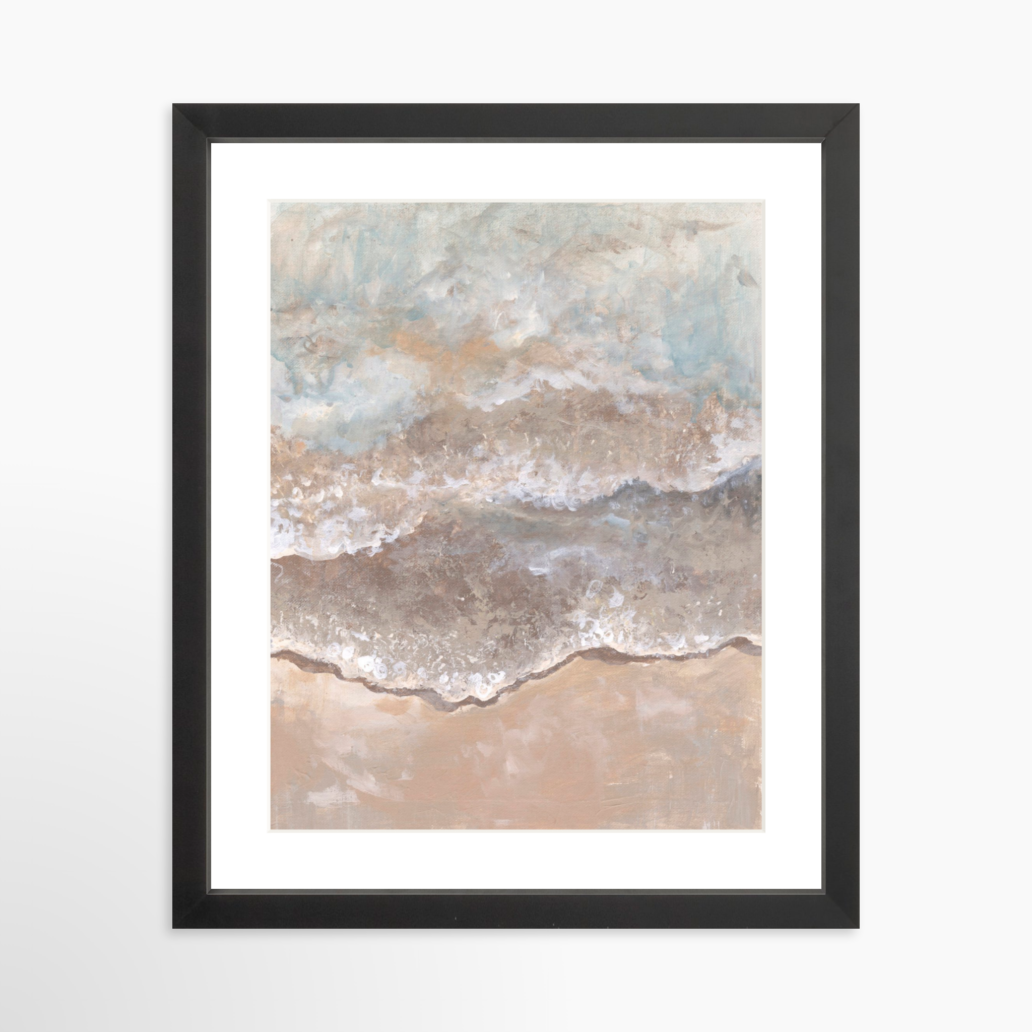 11x14 / Black Frame + White Mat