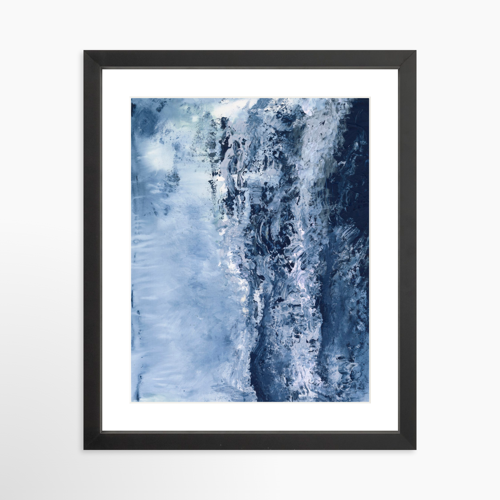 11x14 / Black Frame + White Mat