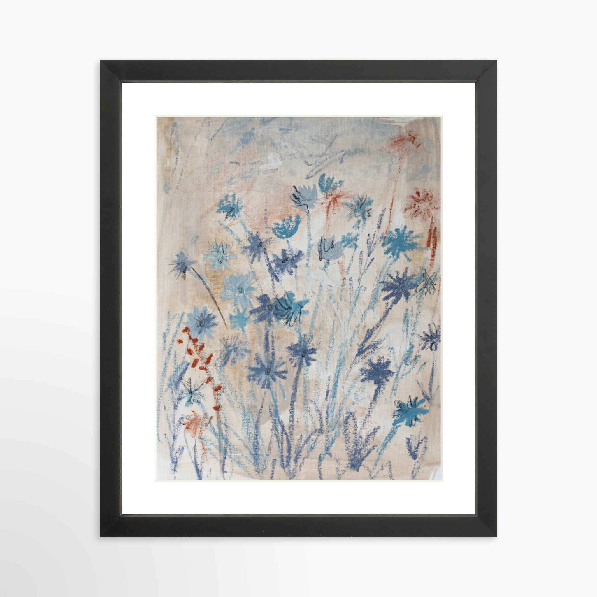 11x14 / Black Frame + White Mat