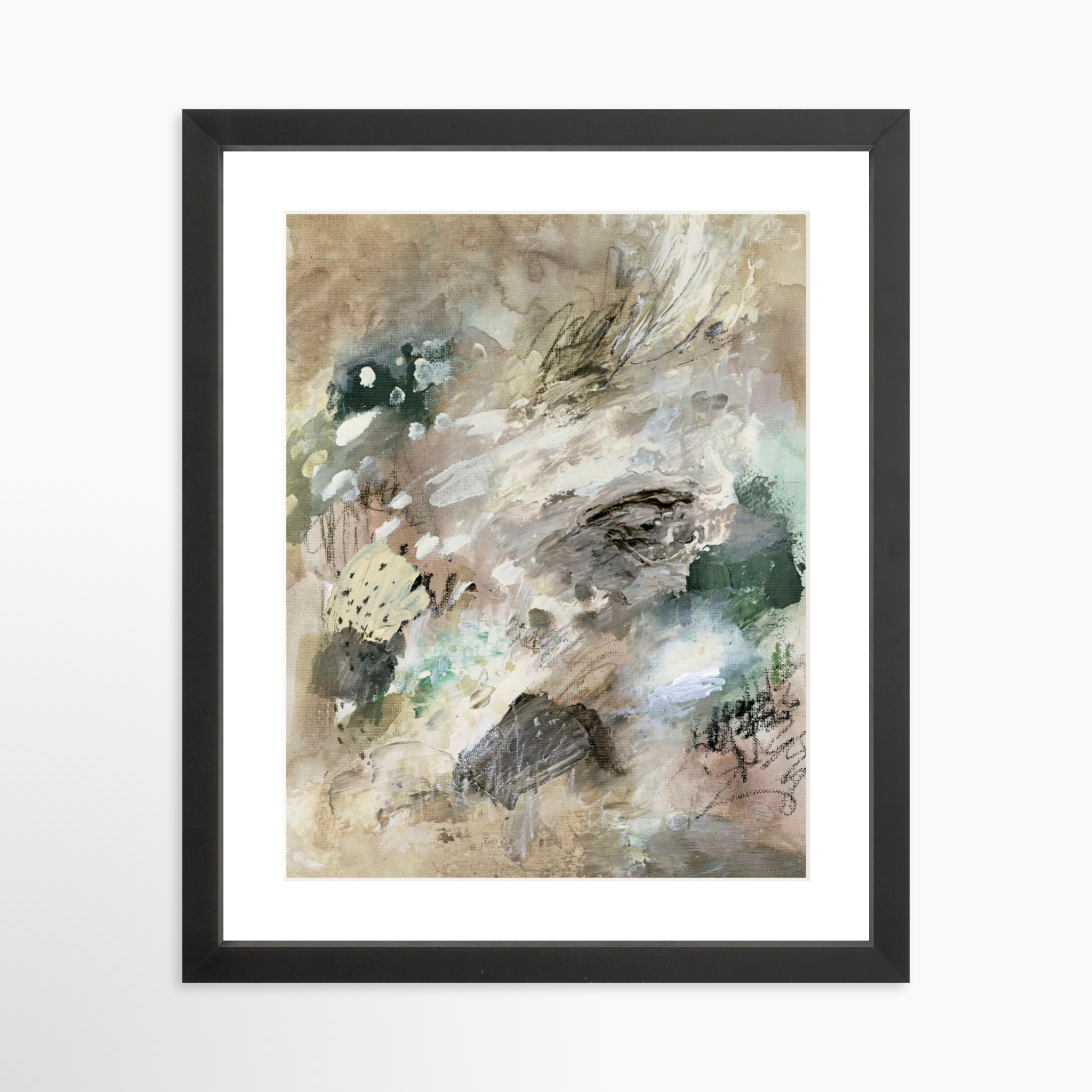 11x14 / Black Frame + White Mat