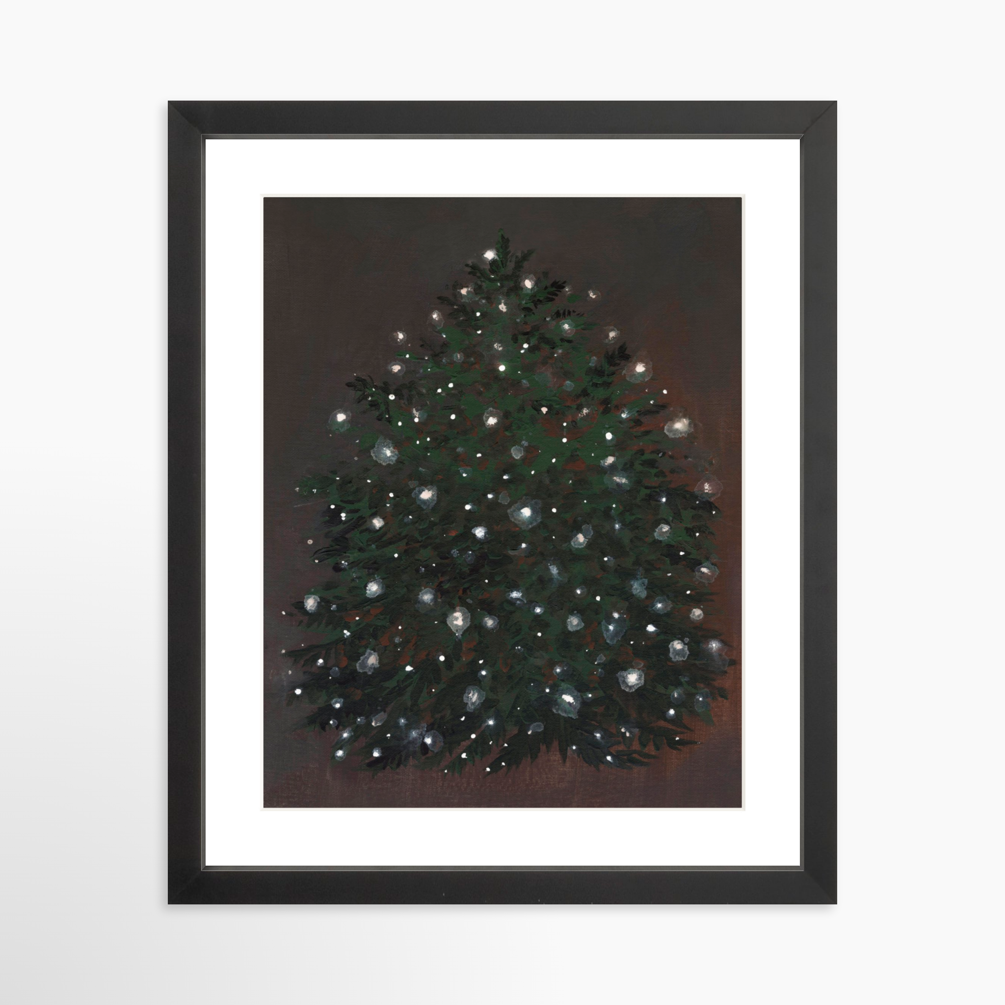 11x14 / Black Frame + White Mat