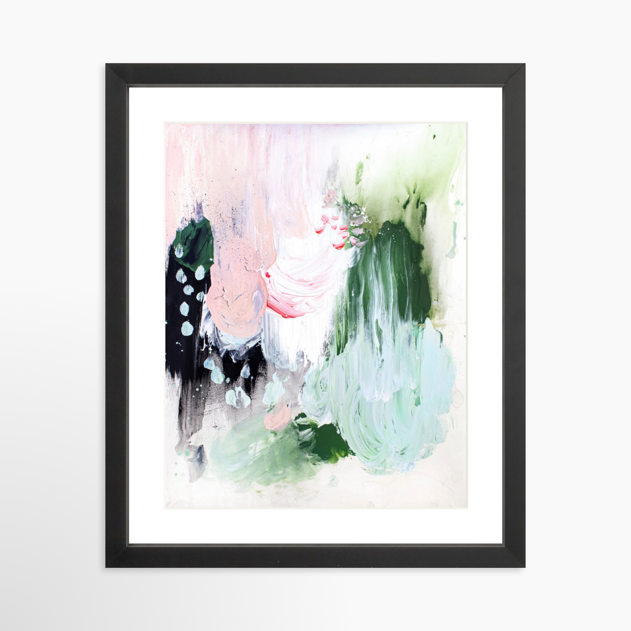 11x14 / Black Frame + White Mat