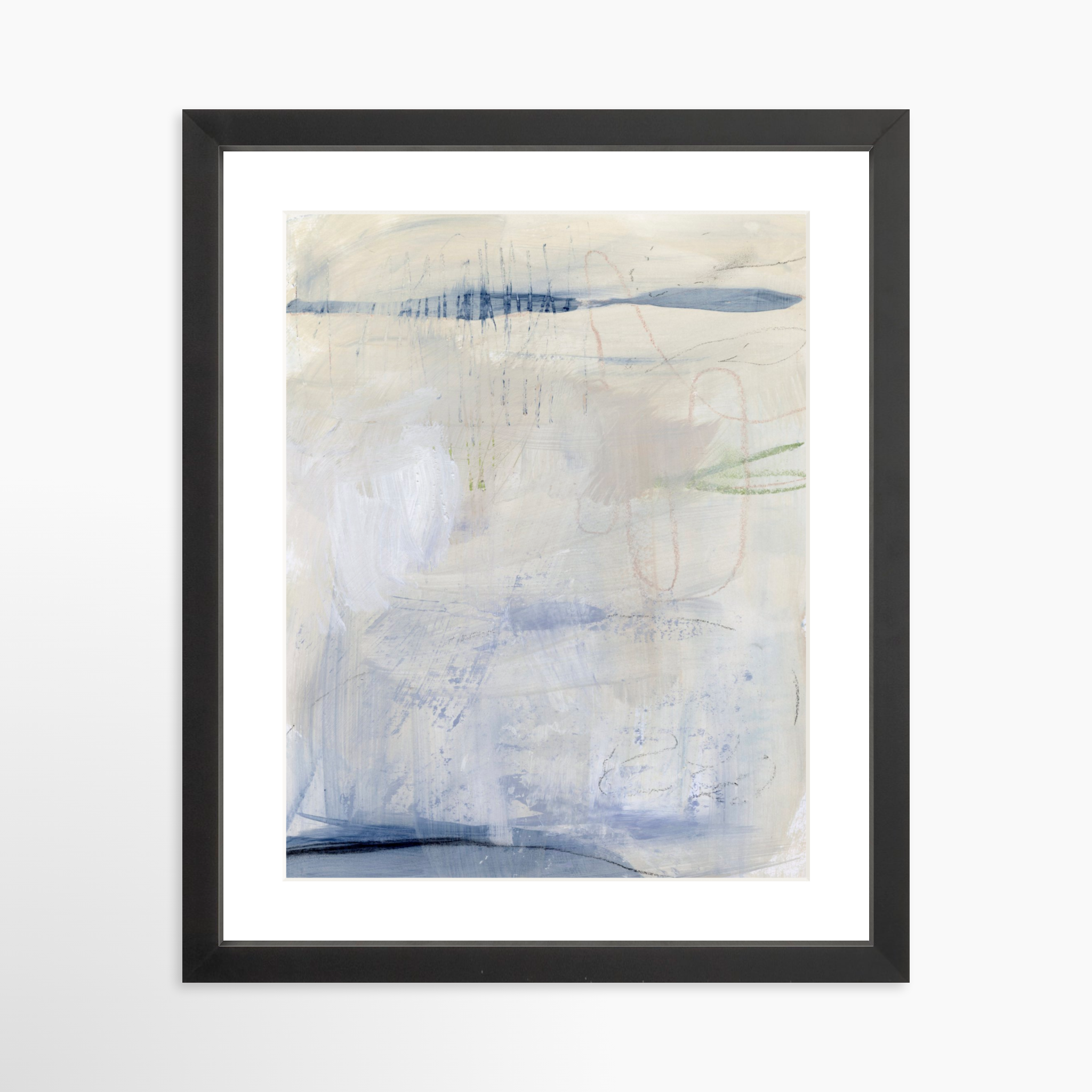 11x14 / Black Frame + White Mat