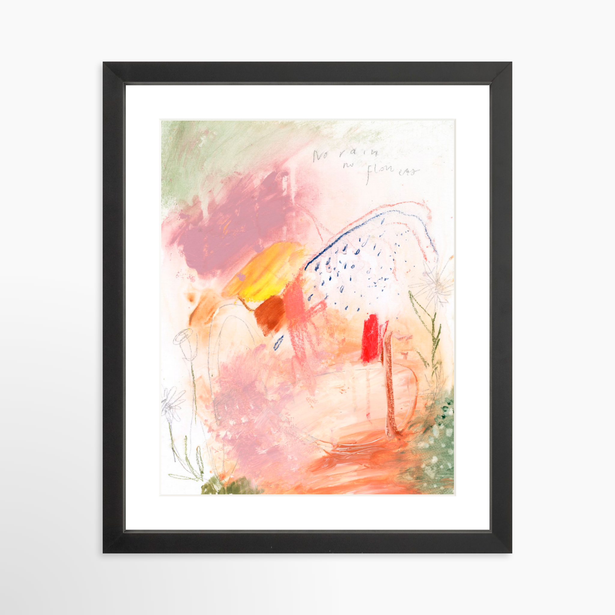 11x14 / Black Frame + White Mat