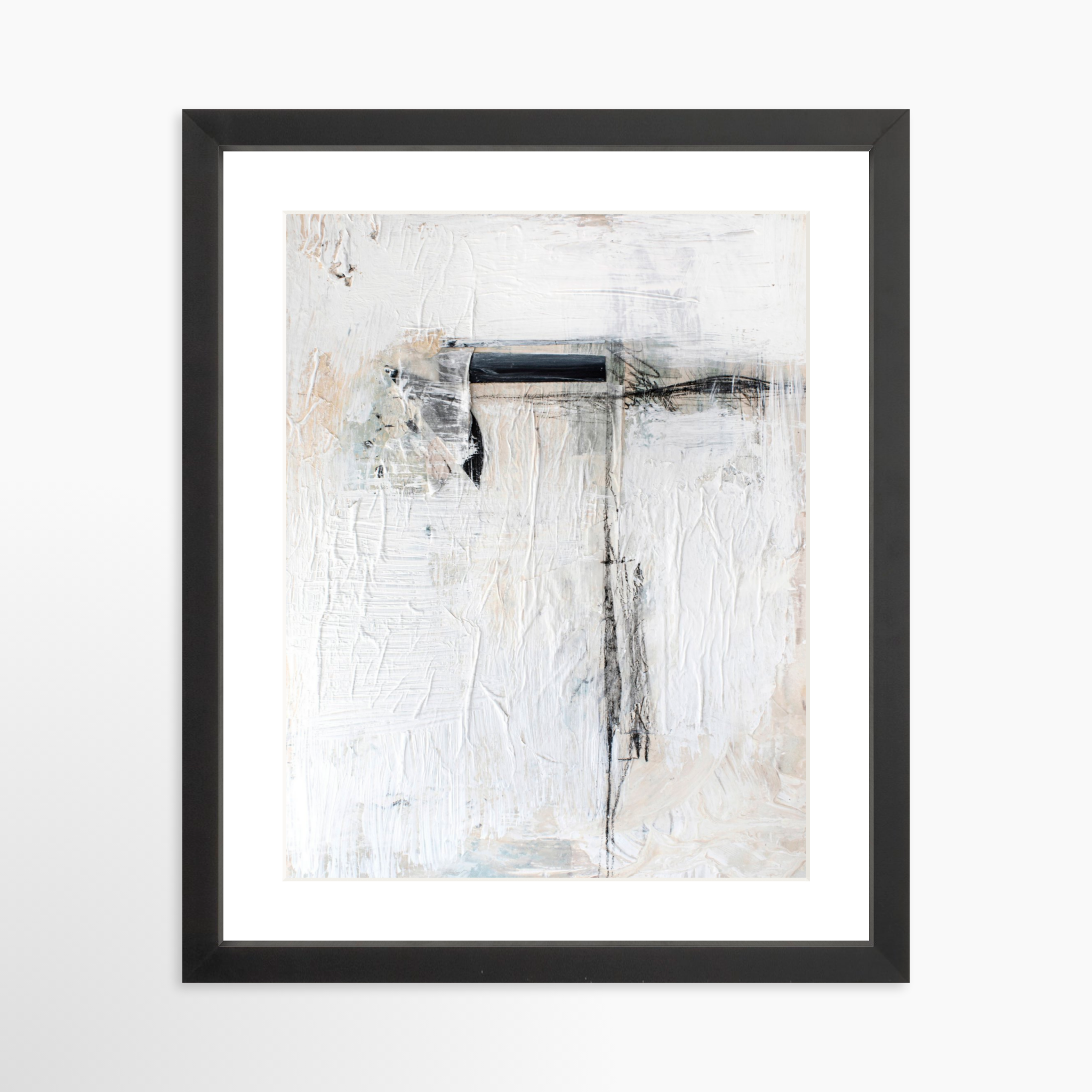 11x14 / Black Frame + White Mat