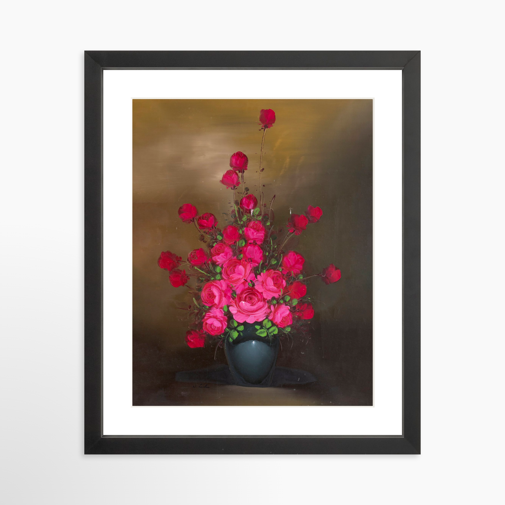 11x14 / Black Frame + White Mat