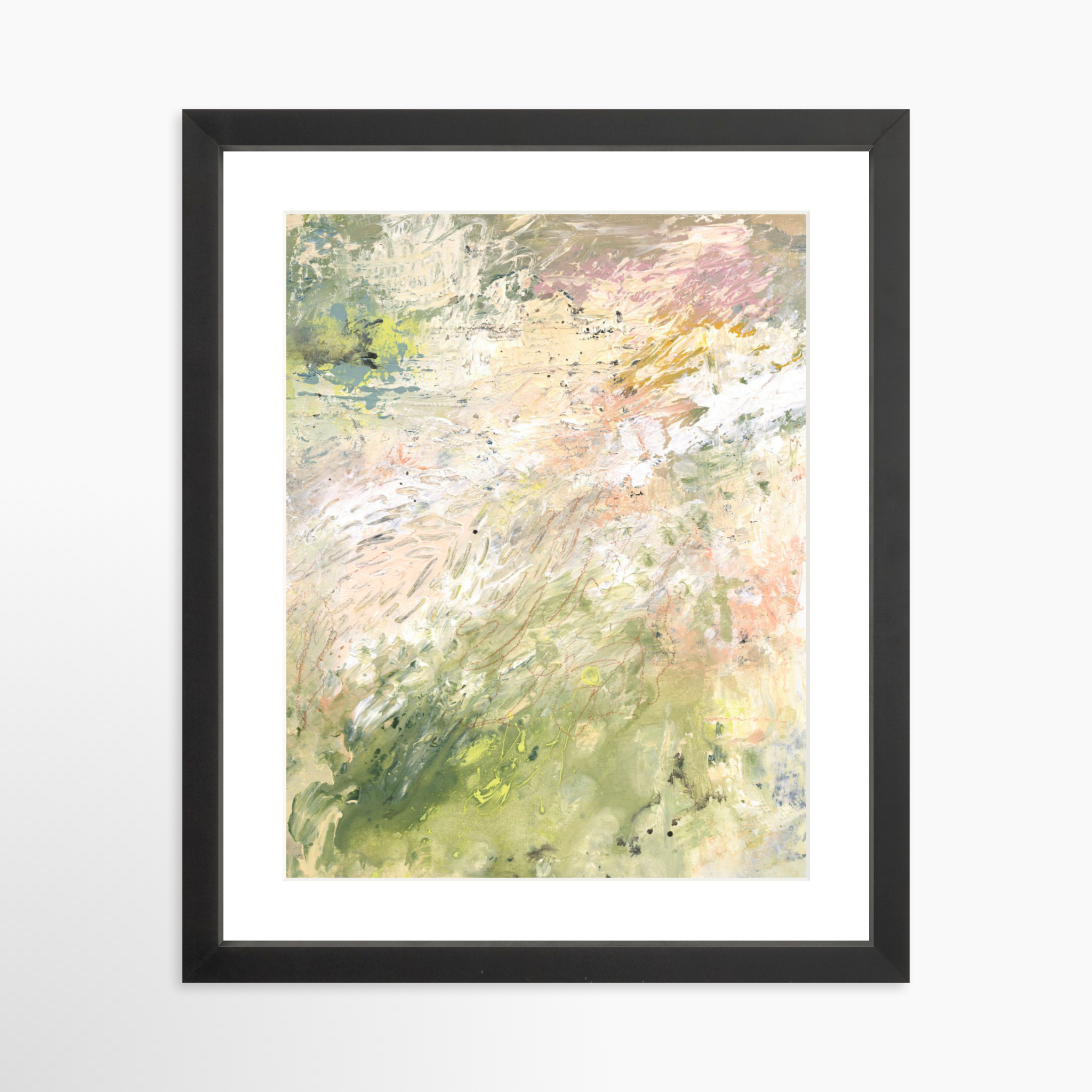 11x14 / Black Frame + White Mat