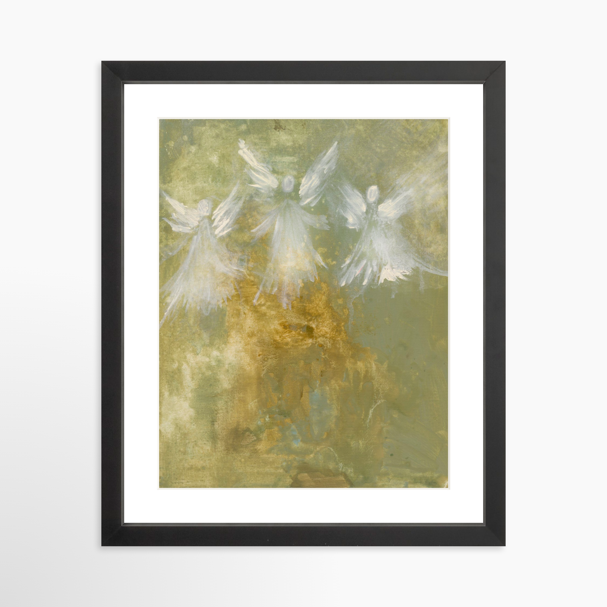 11x14 / Black Frame + White Mat