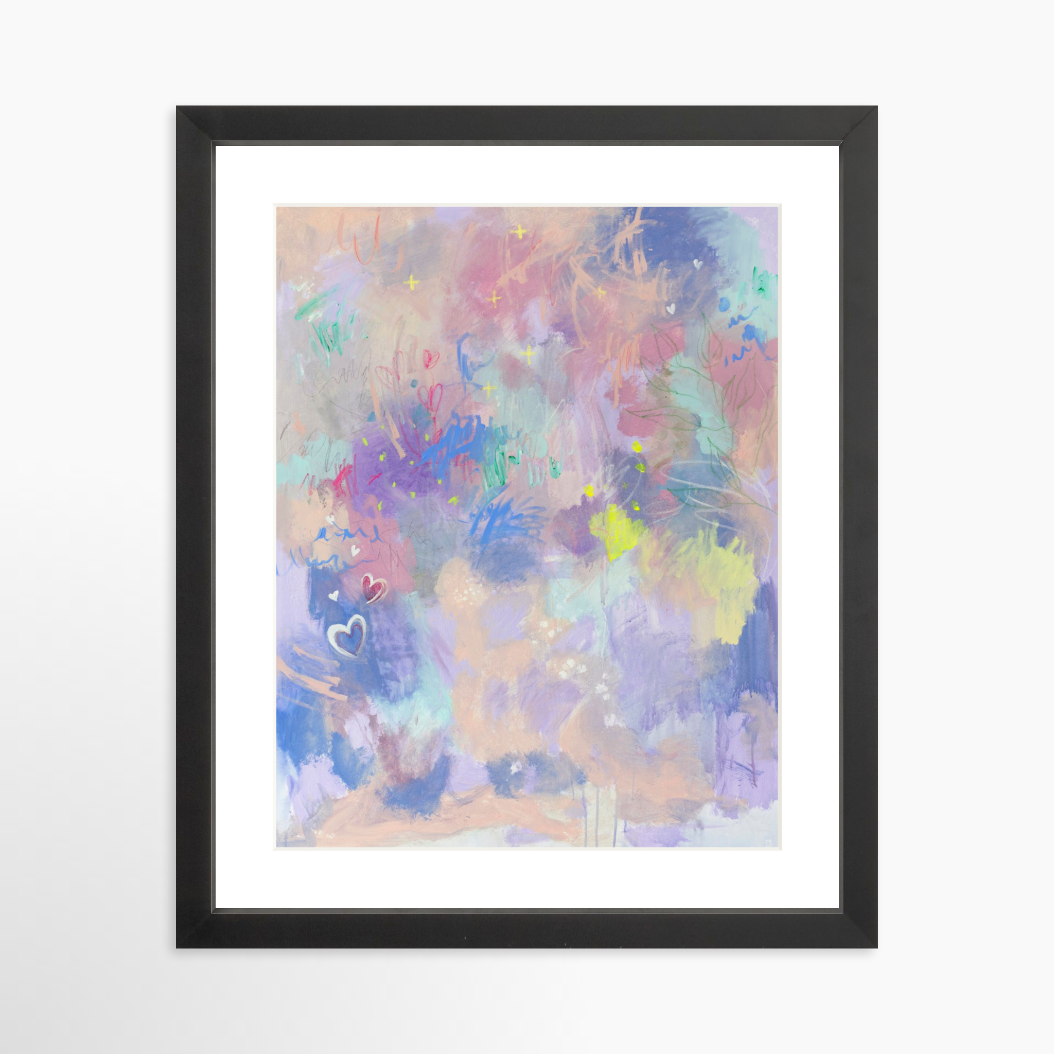 11x14 / Black Frame + White Mat