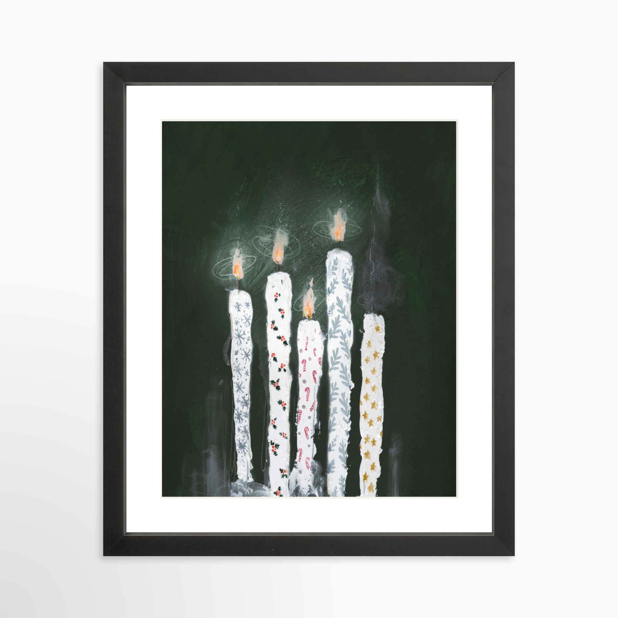 11x14 / Black Frame + White Mat
