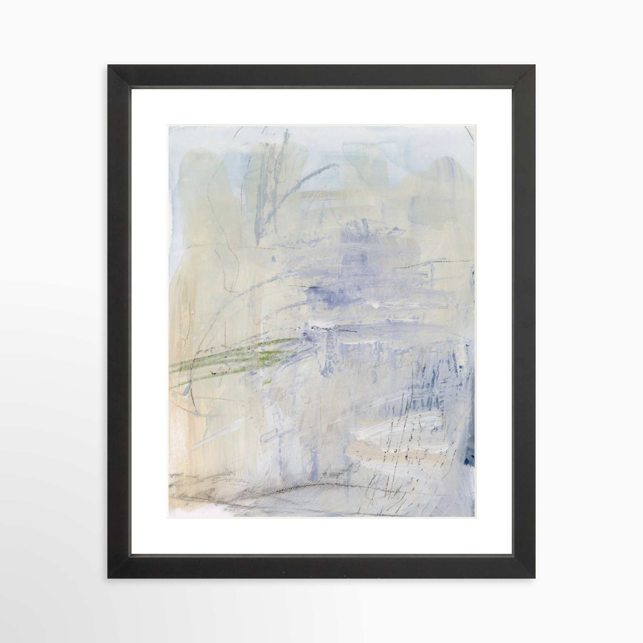 11x14 / Black Frame + White Mat