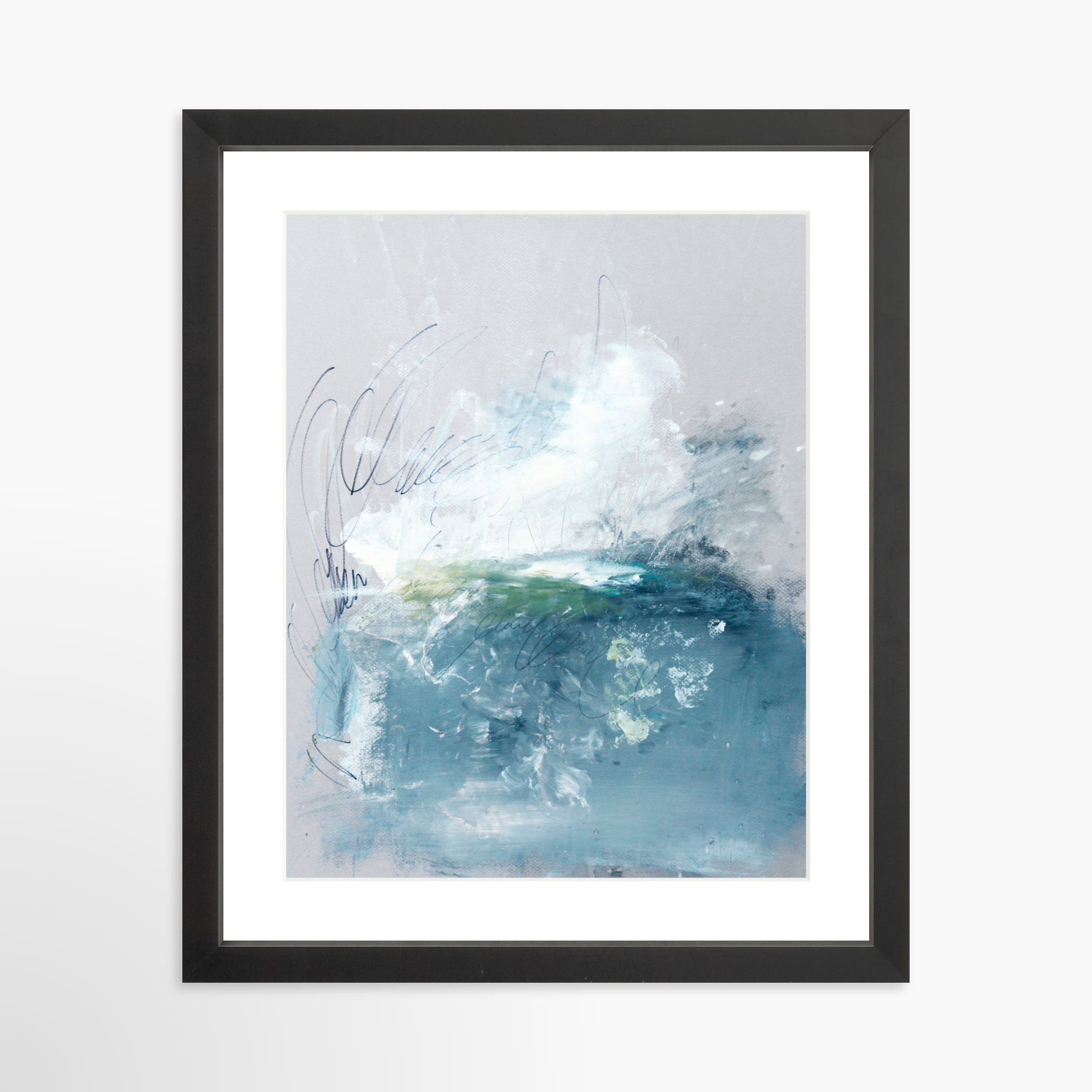 11x14 / Black Frame + White Mat