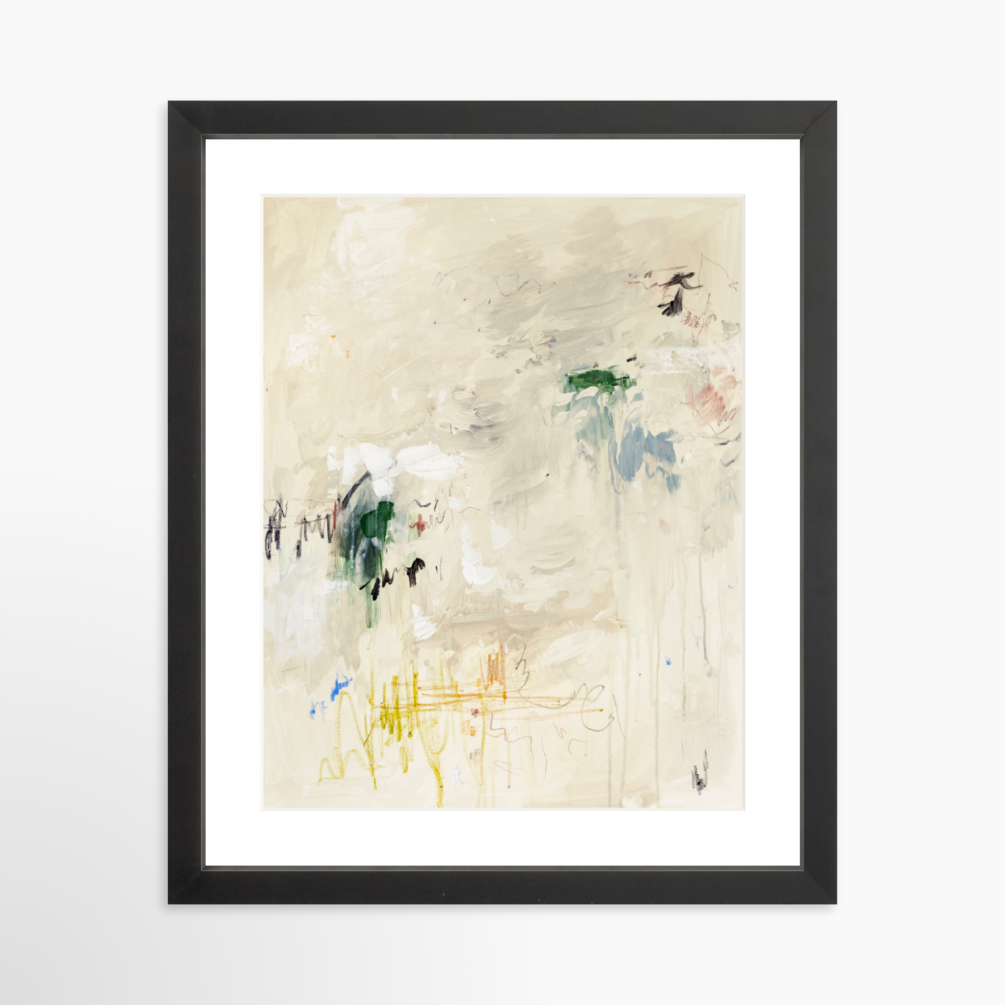 11x14 / Black Frame + White Mat