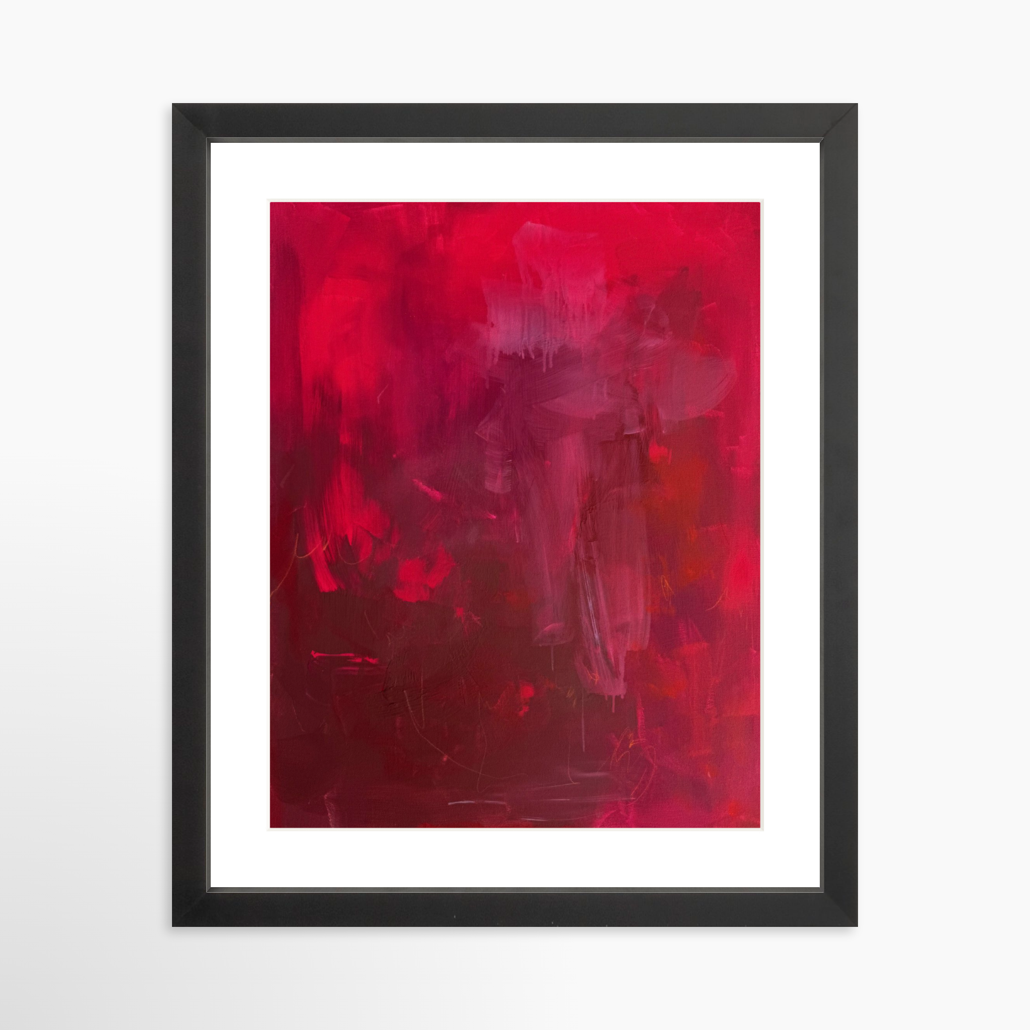 11x14 / Black Frame + White Mat