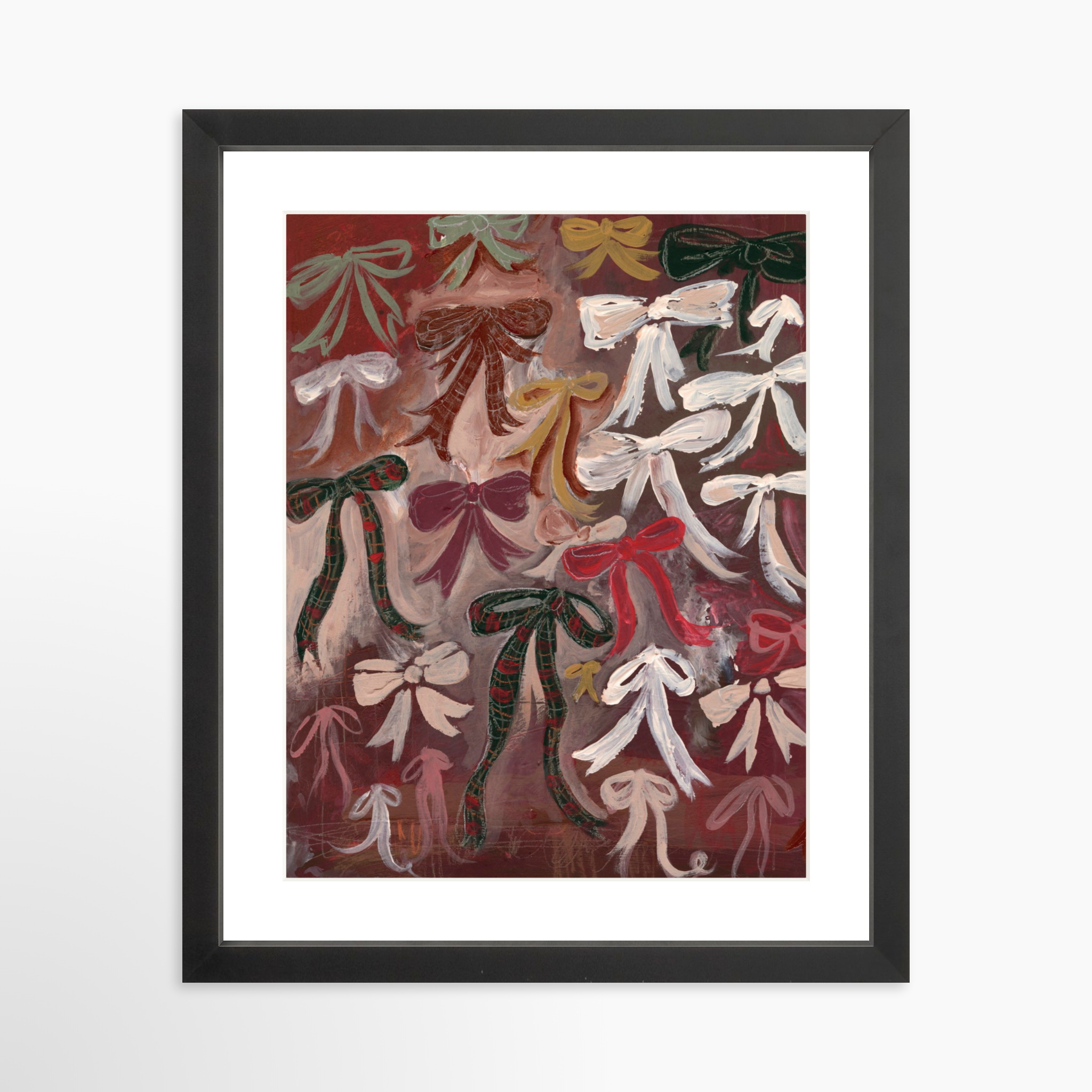 11x14 / Black Frame + White Mat