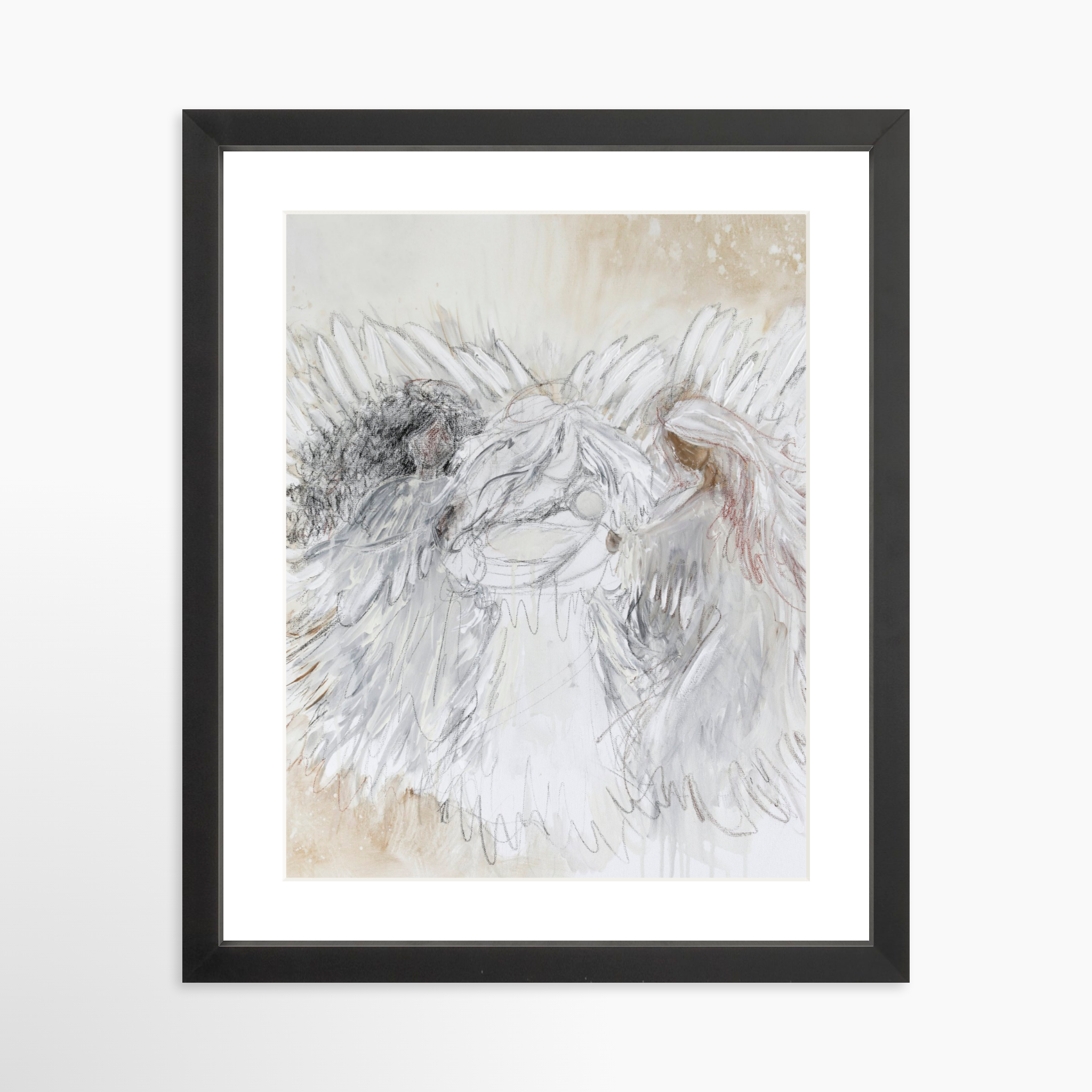 11x14 / Black Frame + White Mat
