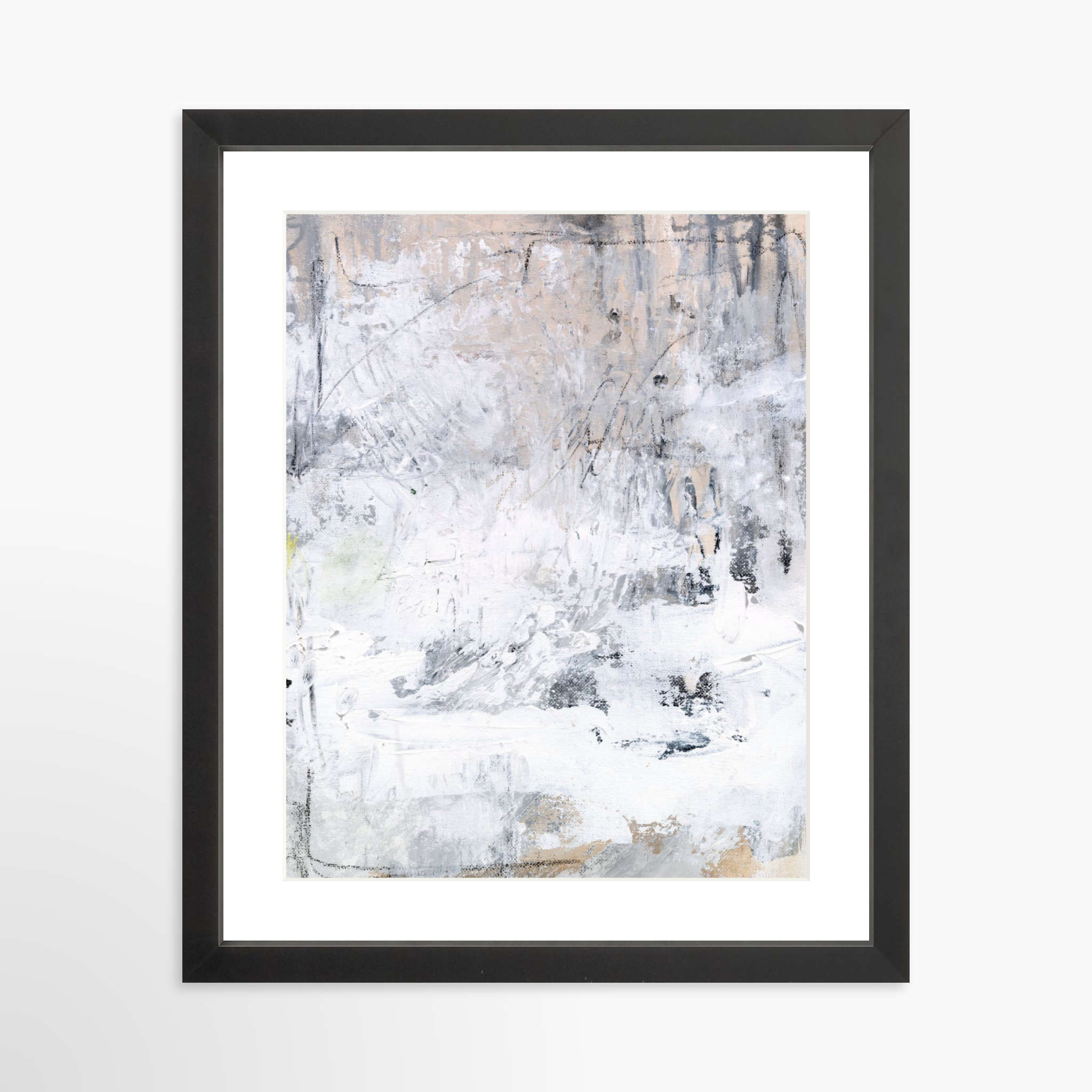 11x14 / Black Frame + White Mat