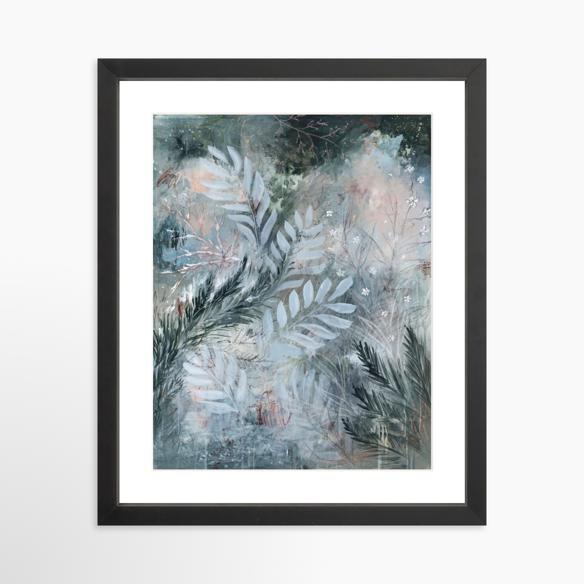 11x14 / Black Frame + White Mat