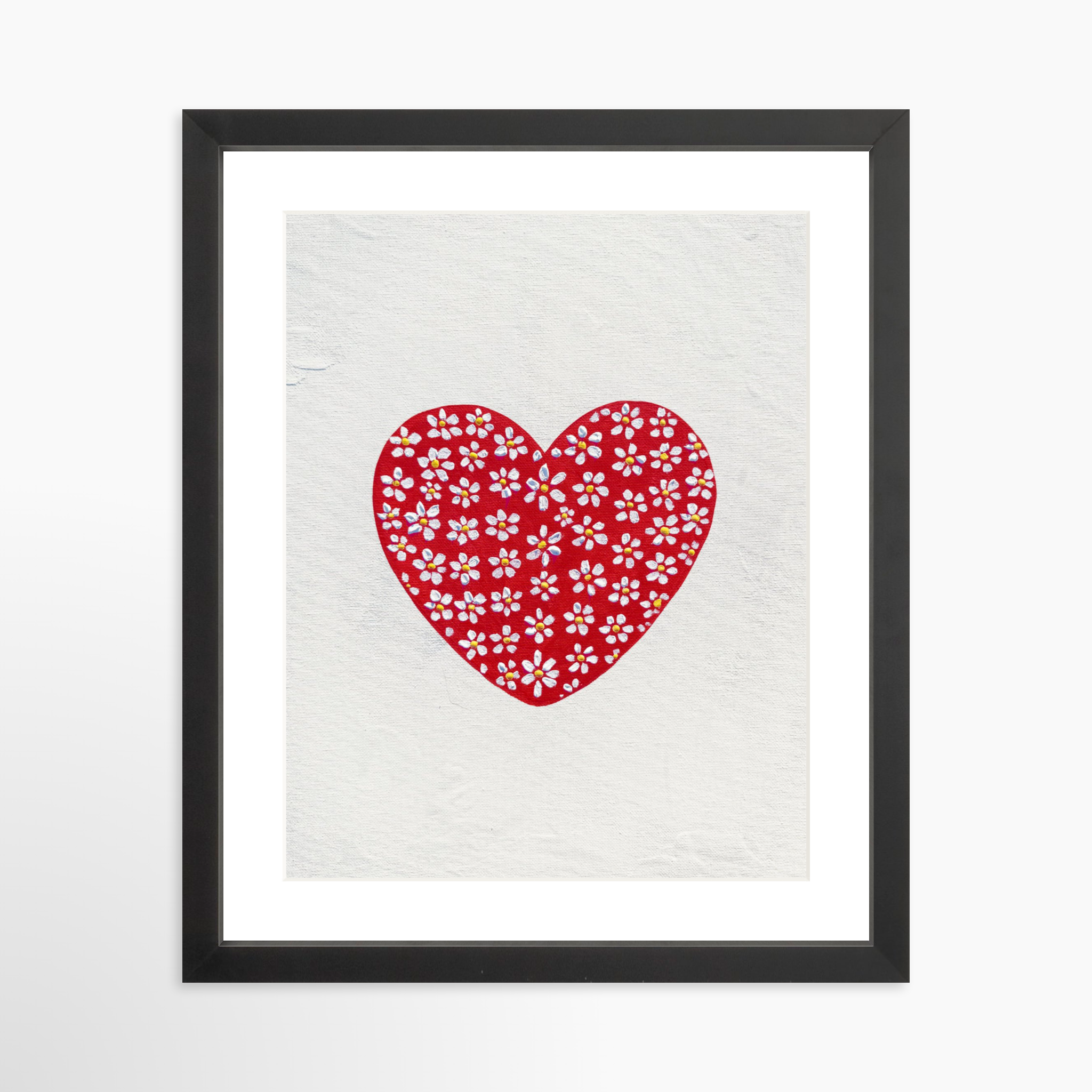 11x14 / Black Frame + White Mat