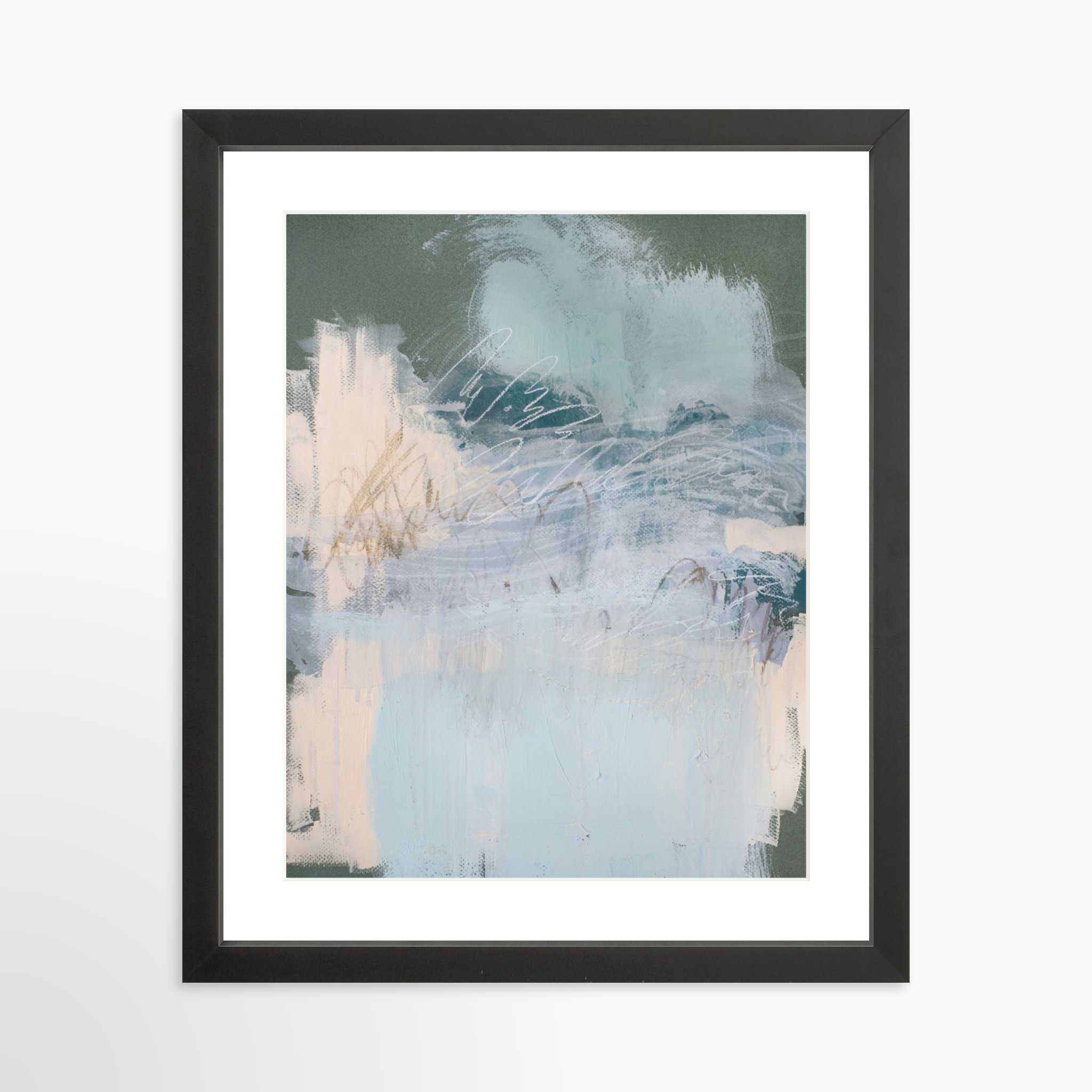 11x14 / Black Frame + White Mat