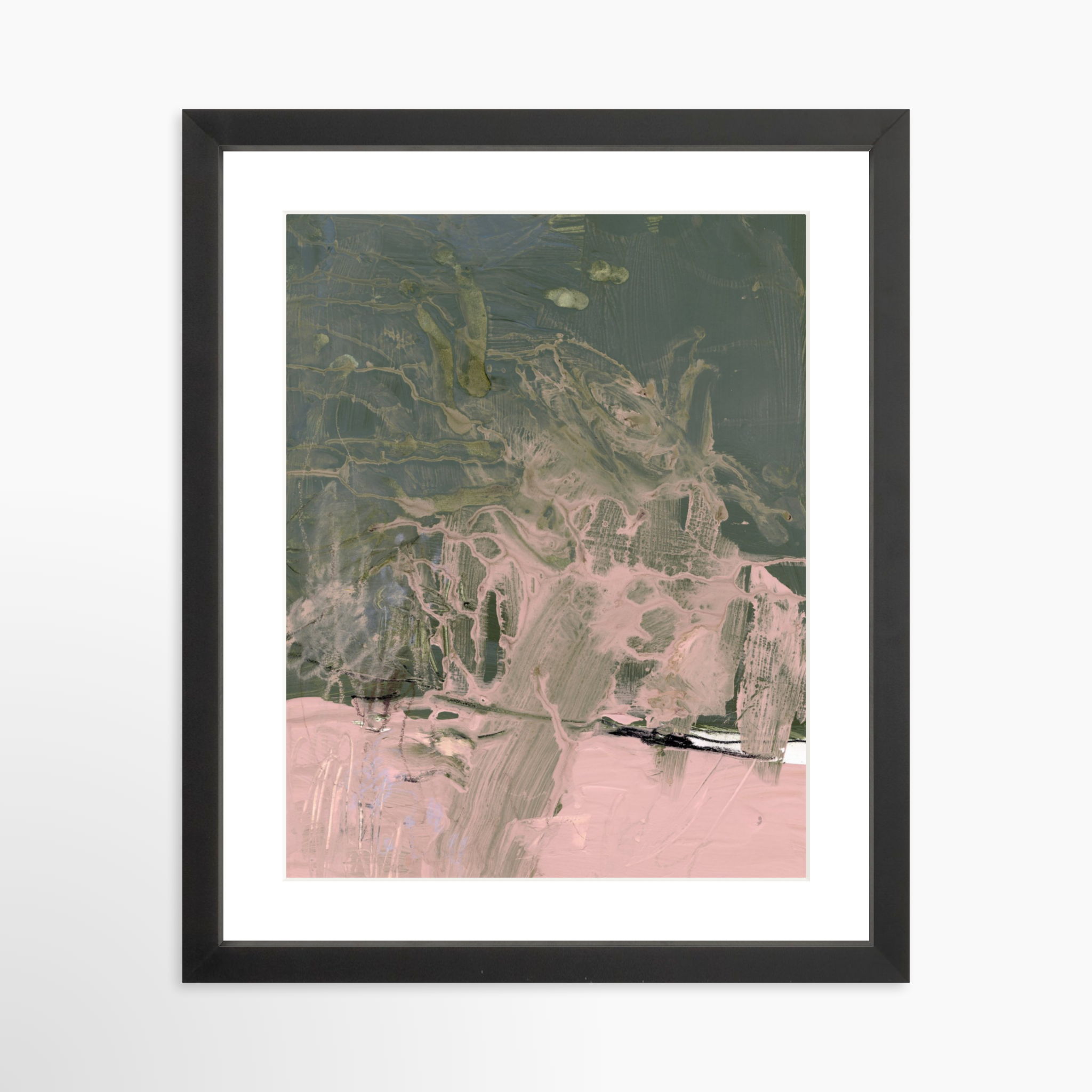 11x14 / Black Frame + White Mat