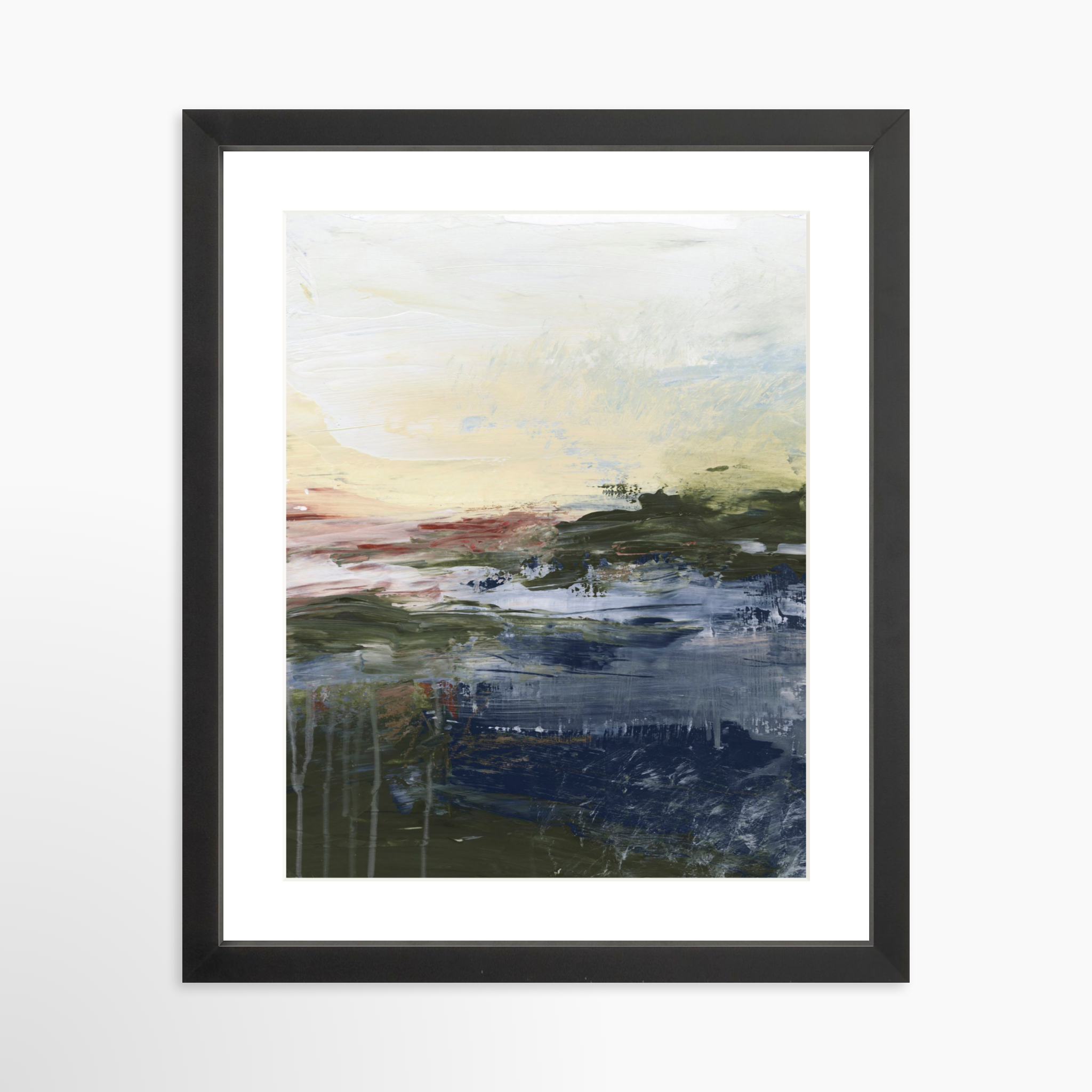 11x14 / Black Frame + White Mat