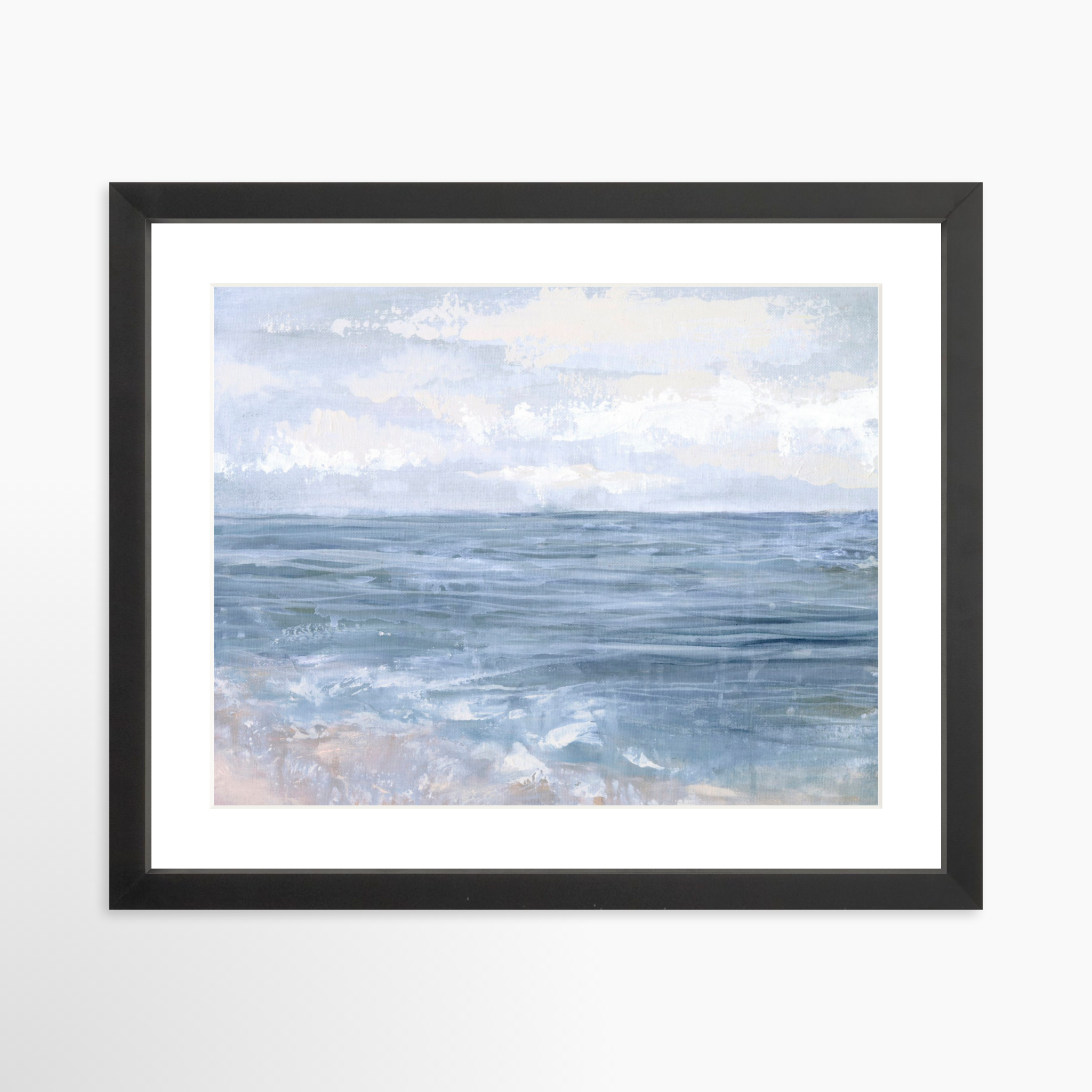 14x11 / Black Frame + White Mat