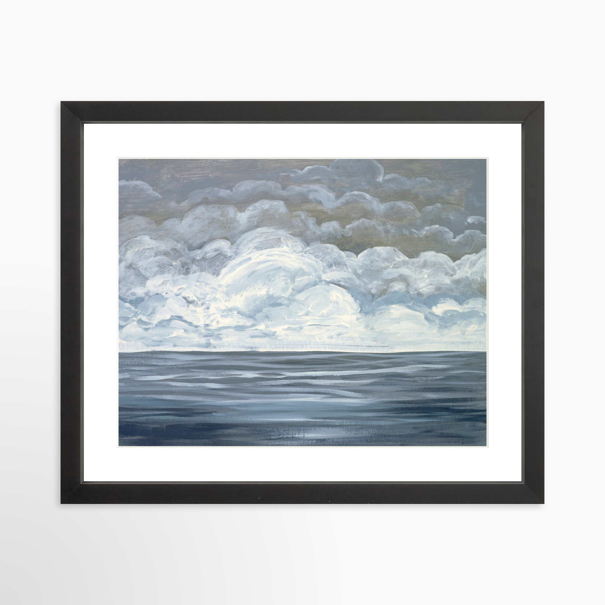 14x11 / Black Frame + White Mat