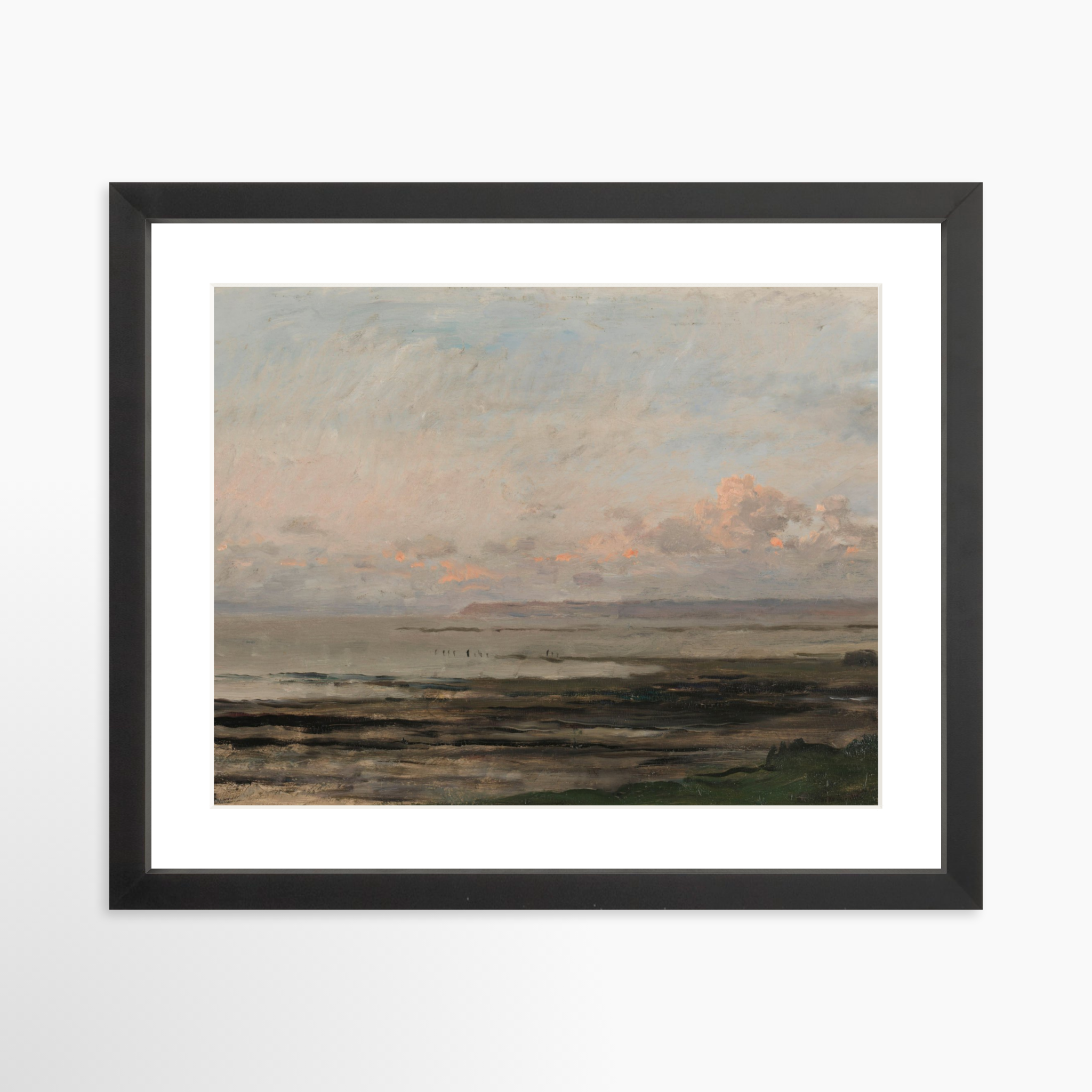 14x11 / Black Frame + White Mat