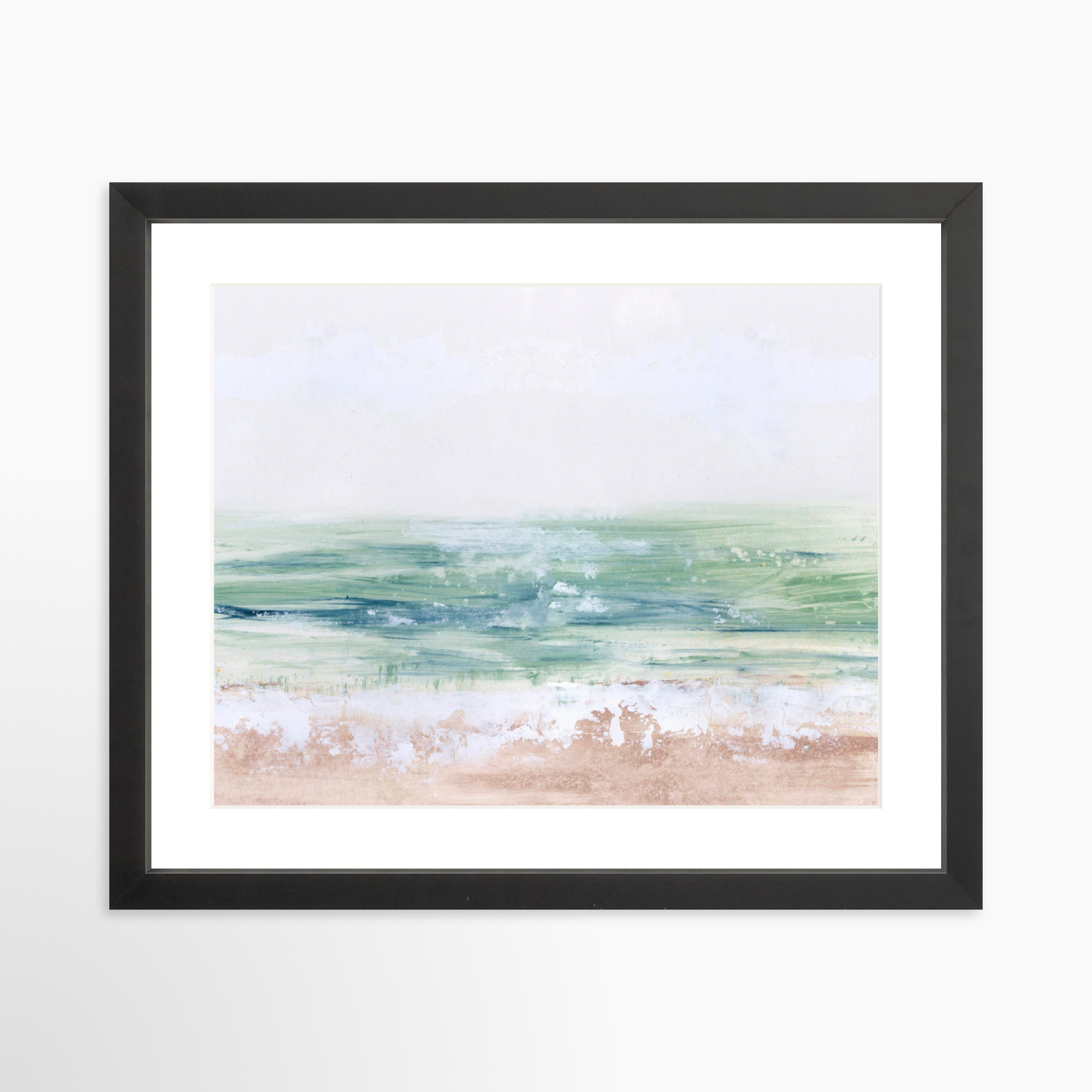 14x11 / Black Frame + White Mat