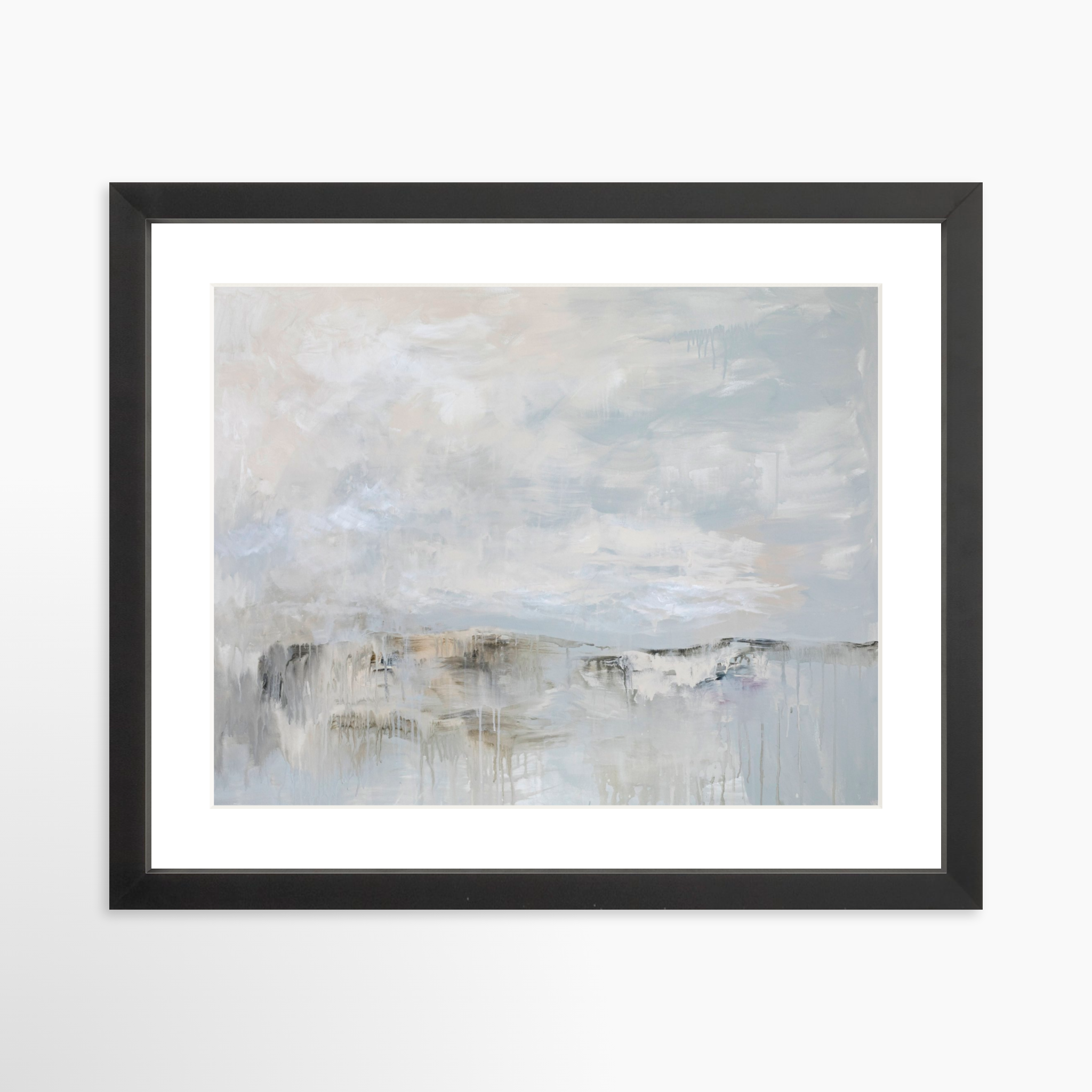 14x11 / Black Frame + White Mat