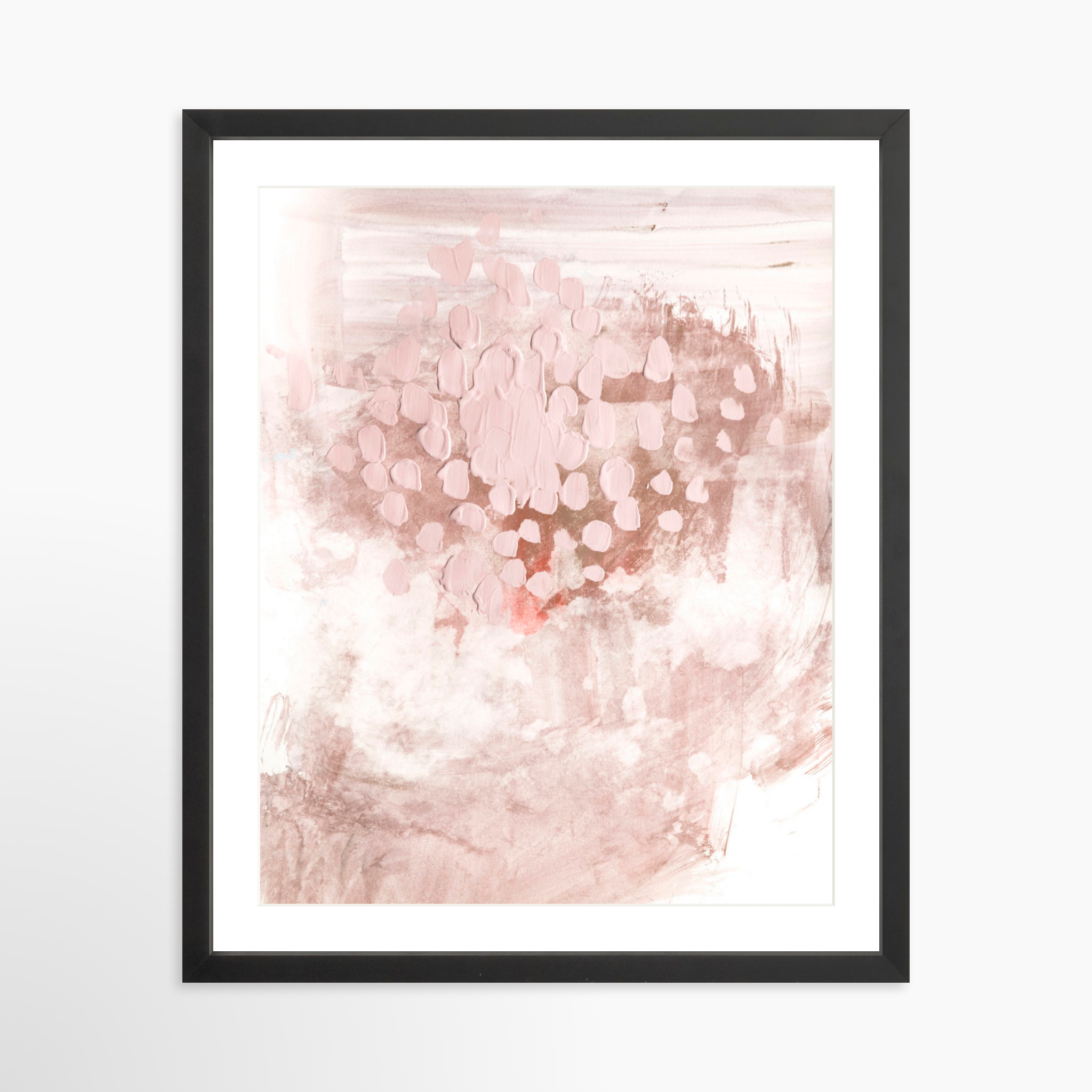 16x20 / Black Frame + White Mat