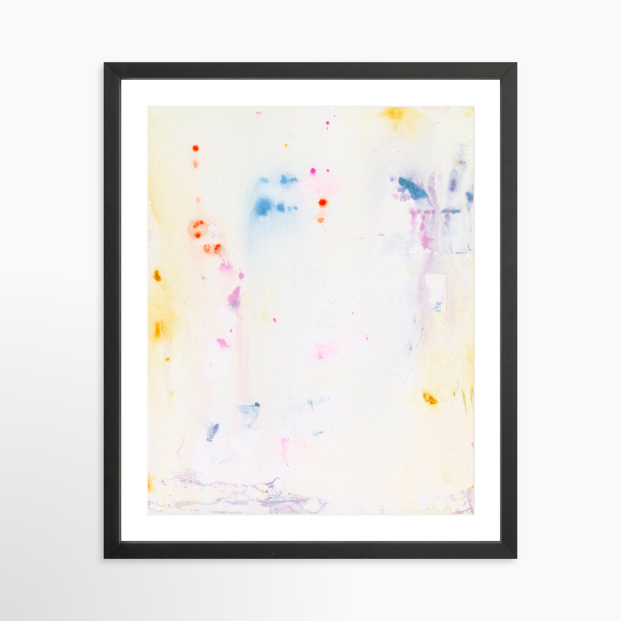 16x20 / Black Frame + White Mat