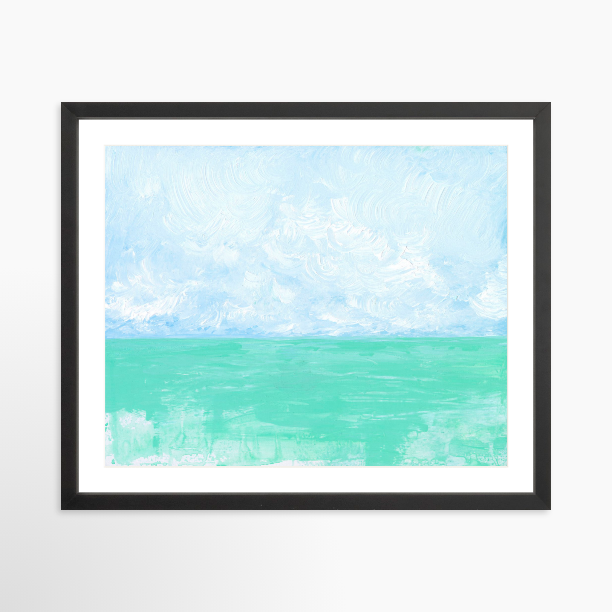 20x16 / Black Frame + White Mat