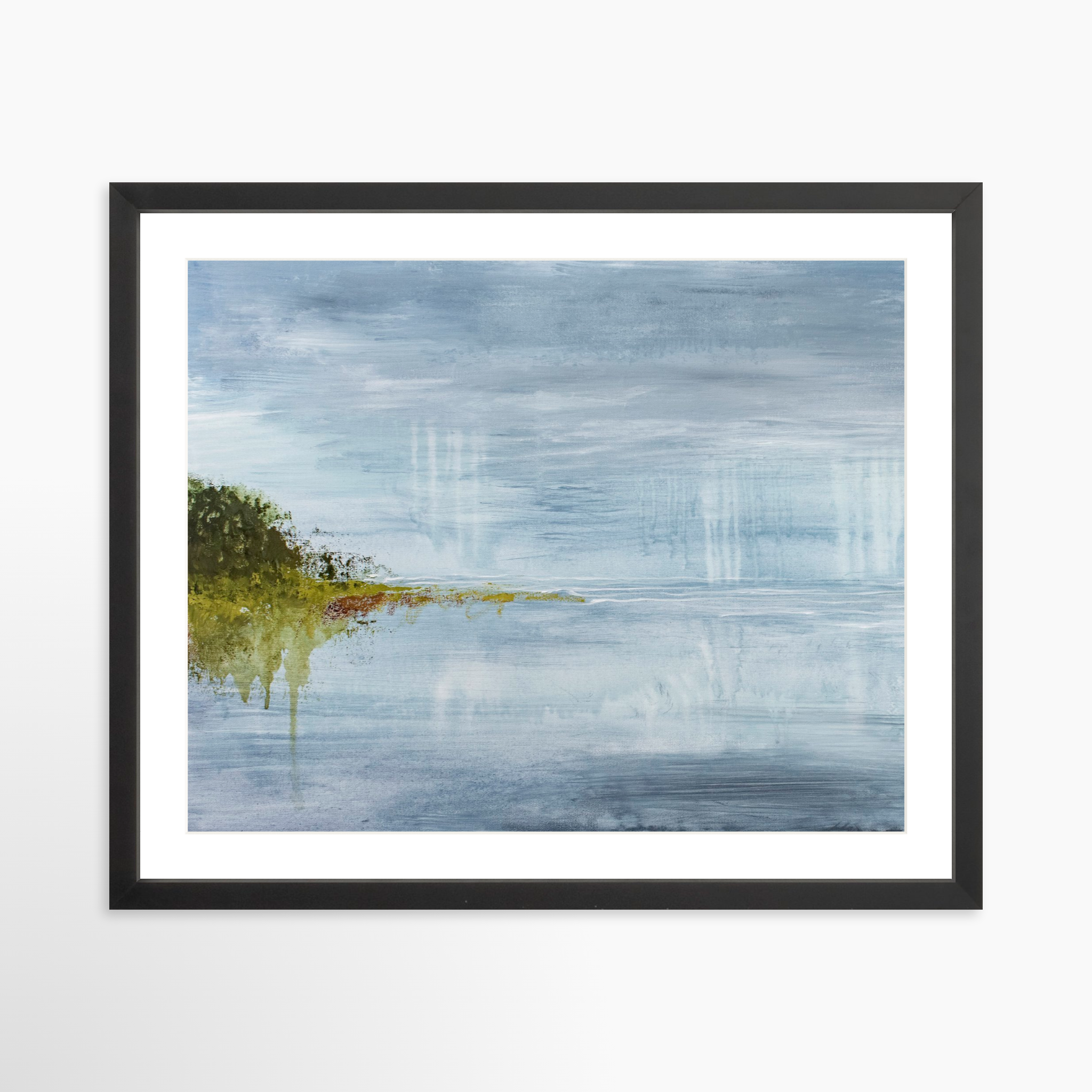 20x16 / Black Frame + White Mat