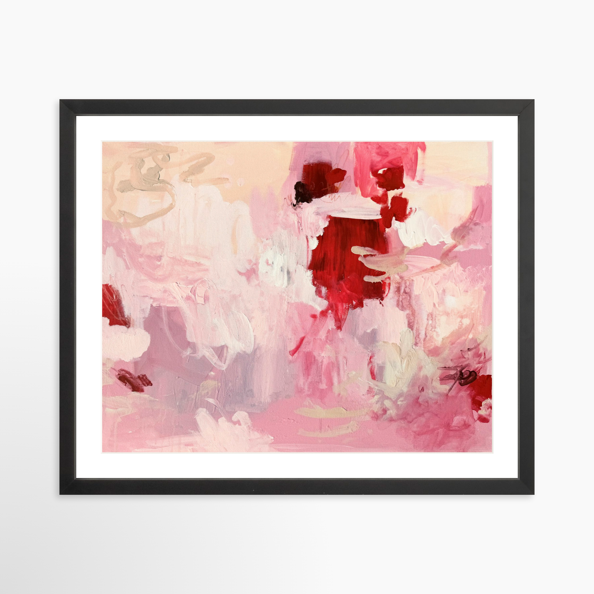 20x16 / Black Frame + White Mat