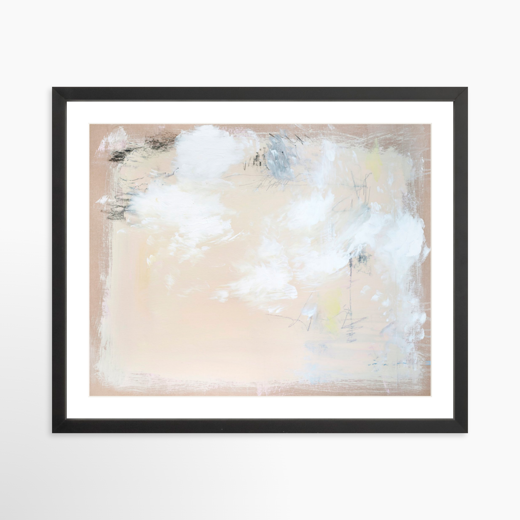 20x16 / Black Frame + White Mat