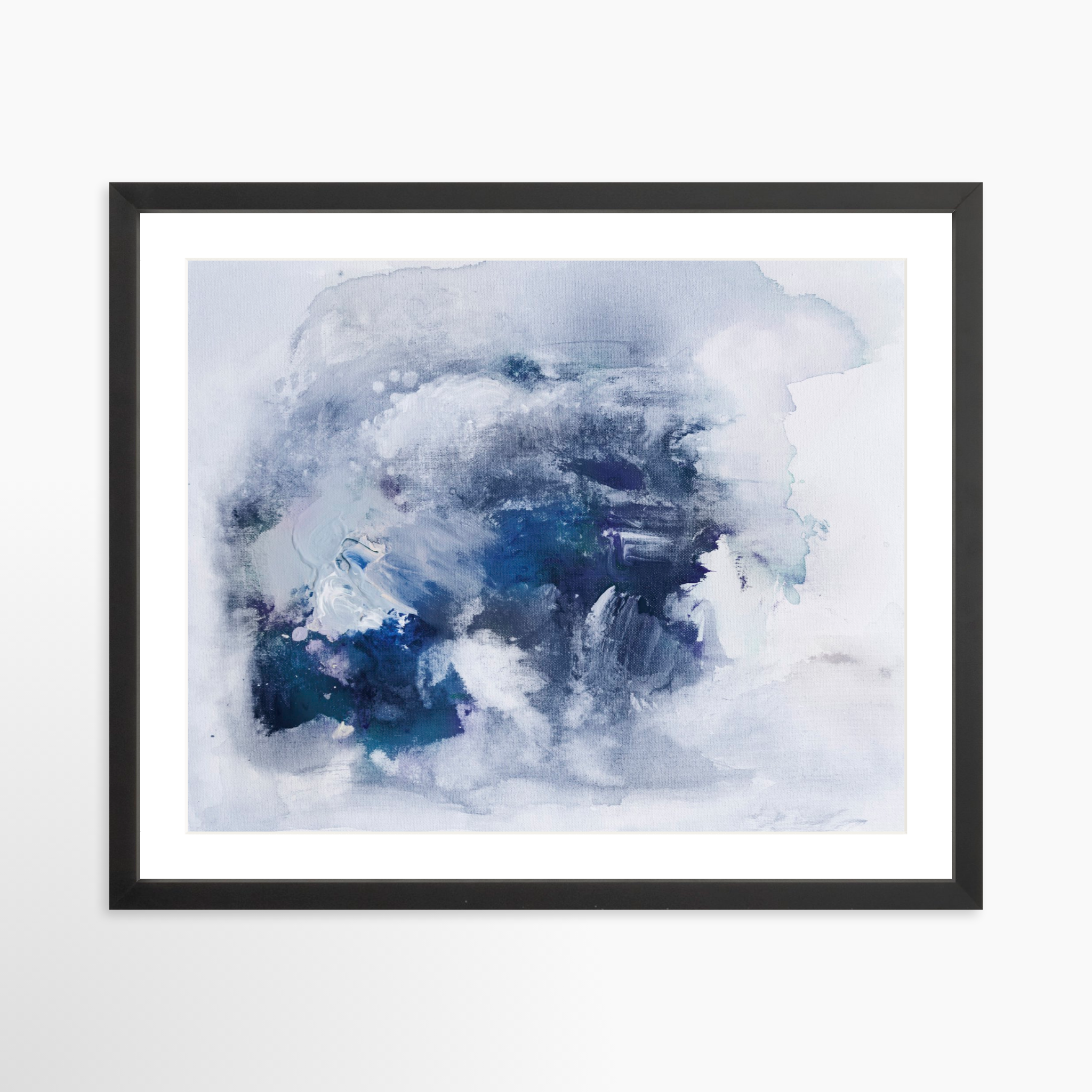 20x16 / Black Frame + White Mat
