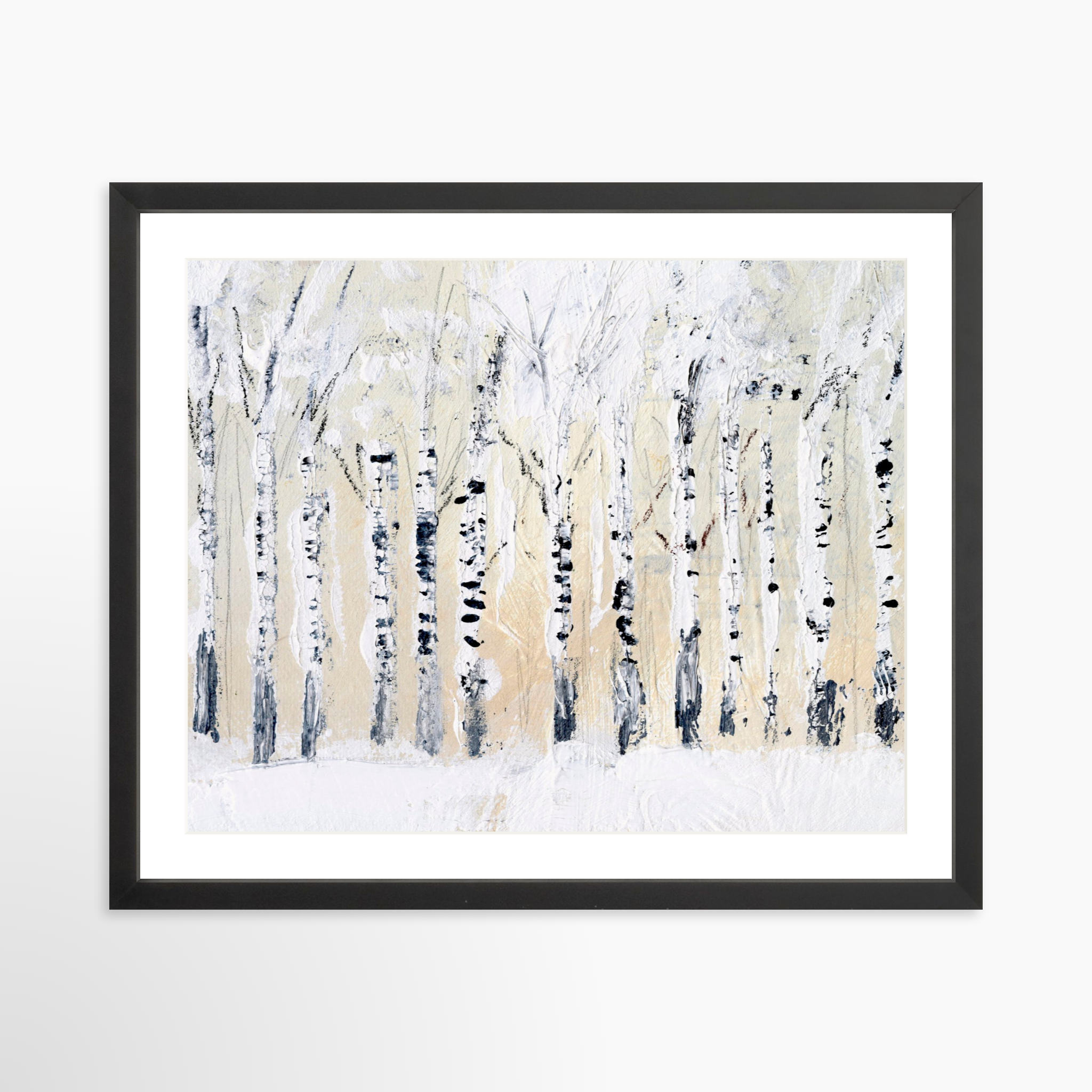 20x16 / Black Frame + White Mat