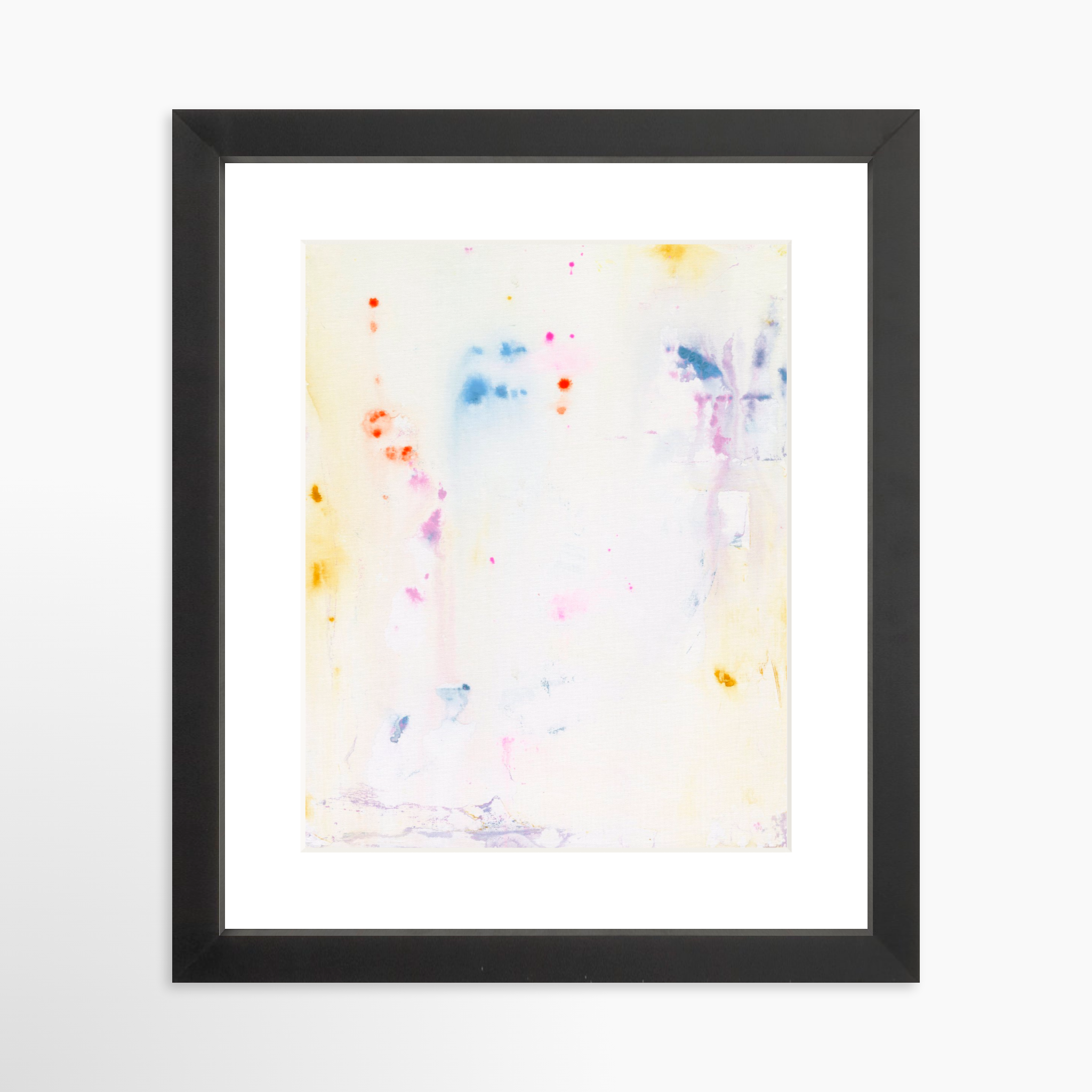 8x10 / Black Frame + White Mat