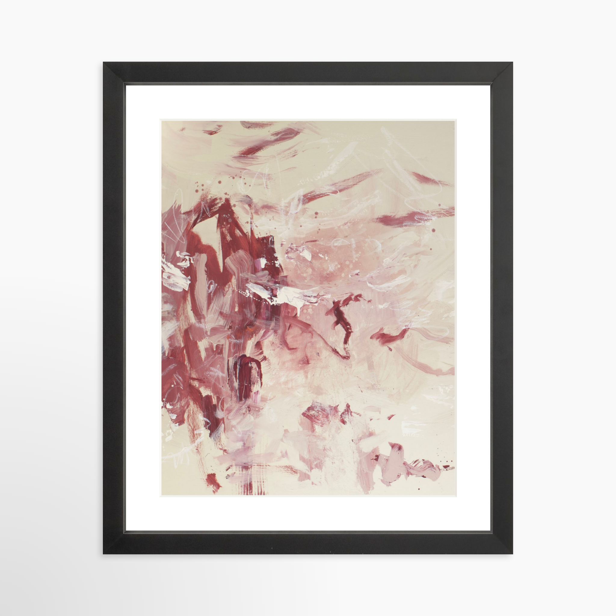 11x14 / Black Frame + White Mat