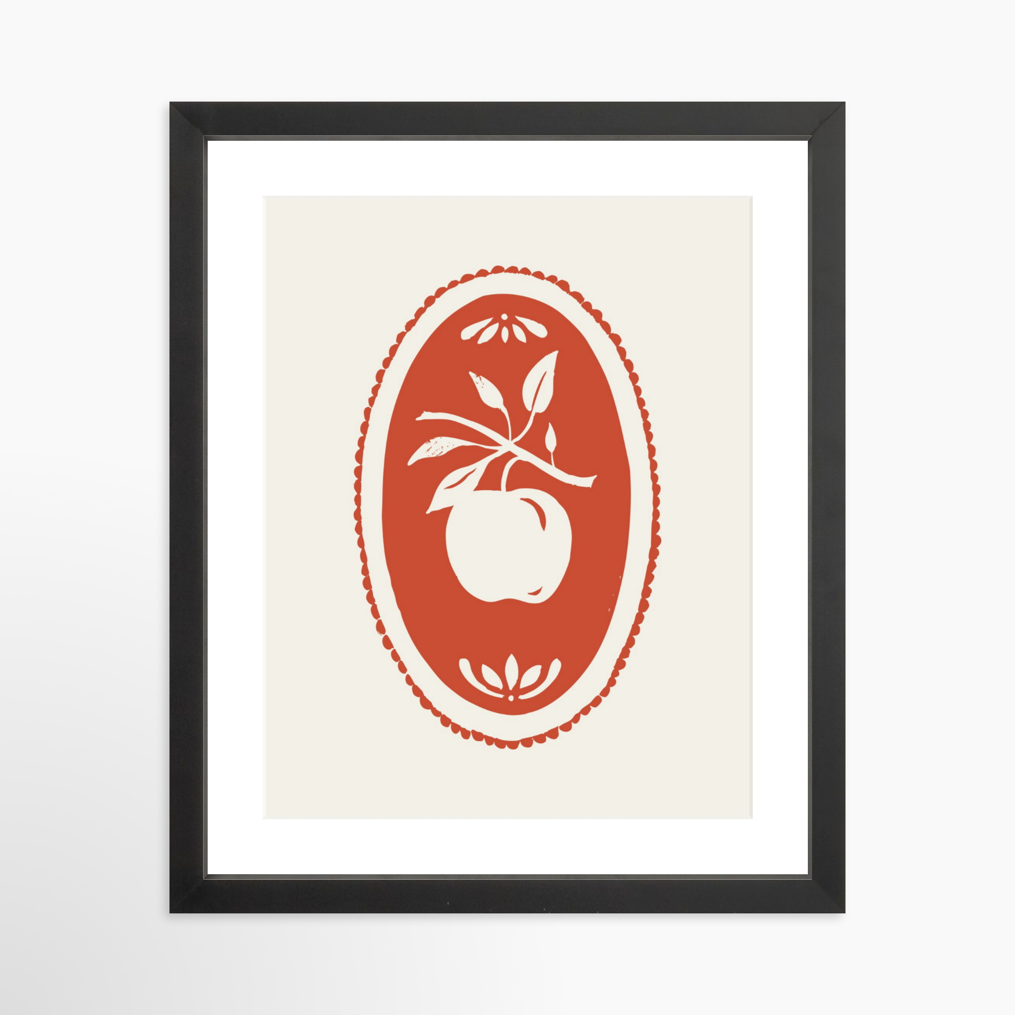 11x14 / Black Frame + White Mat