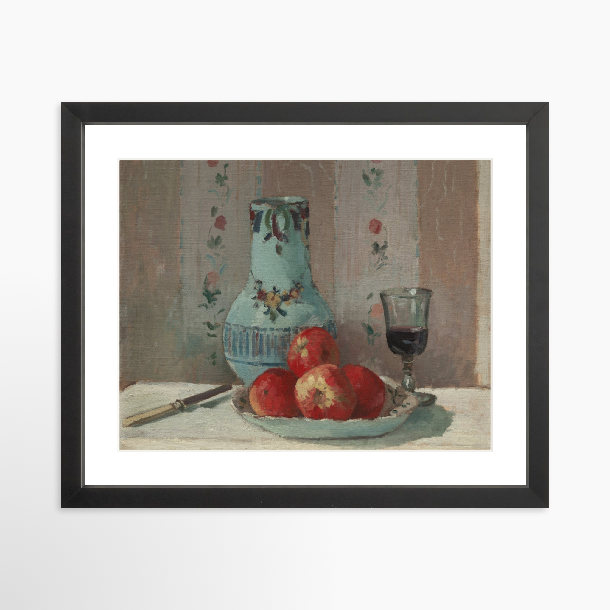 14x11 / Black Frame + White Mat