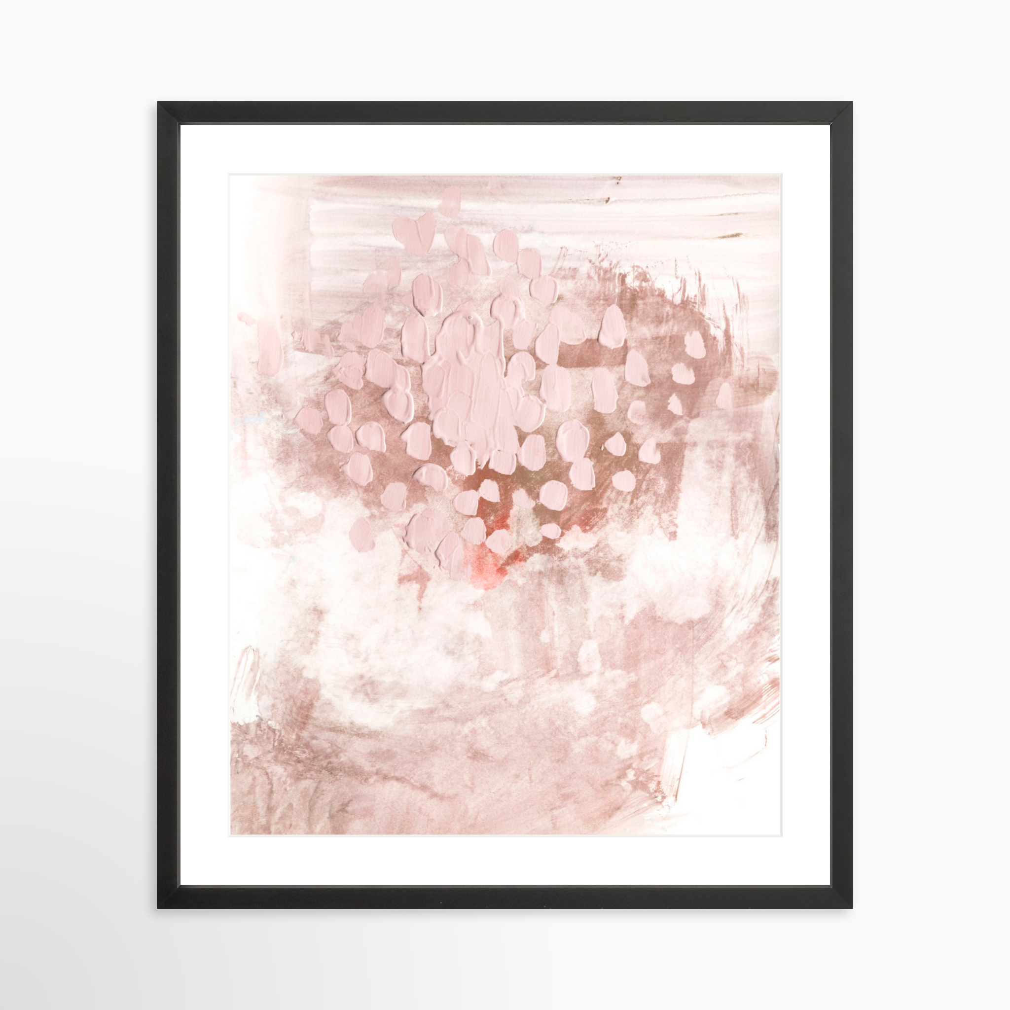 20x25 / Black Frame + White Mat