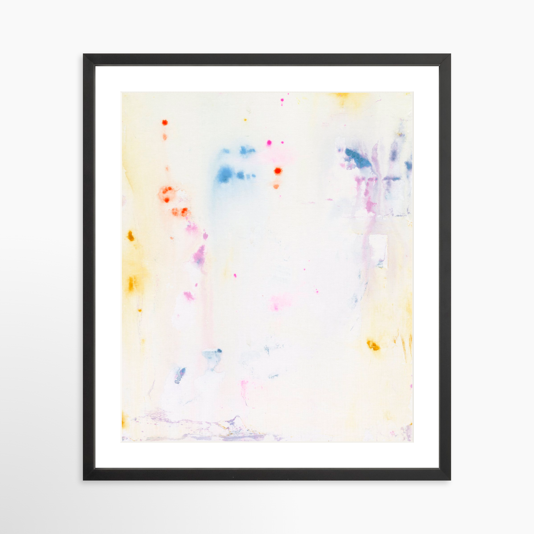 20x25 / Black Frame + White Mat