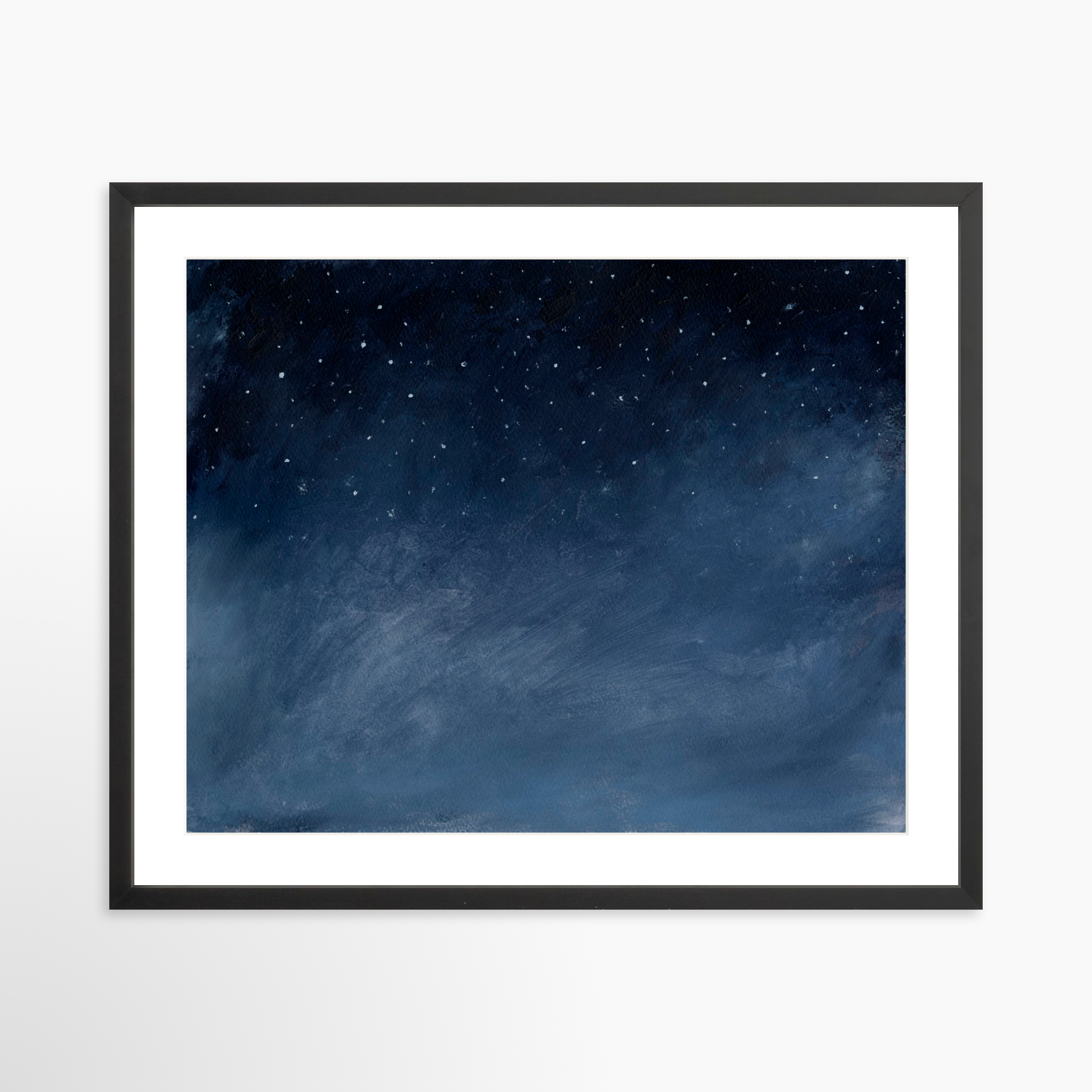 25x20 / Black Frame + White Mat