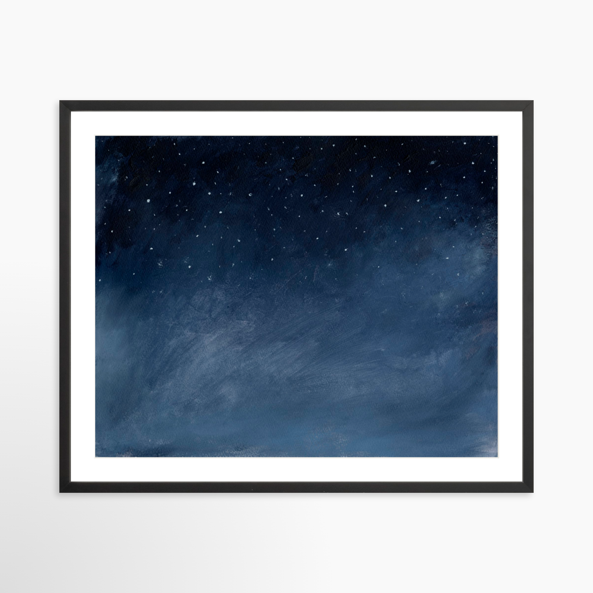 30x24 / Black Frame + White Mat